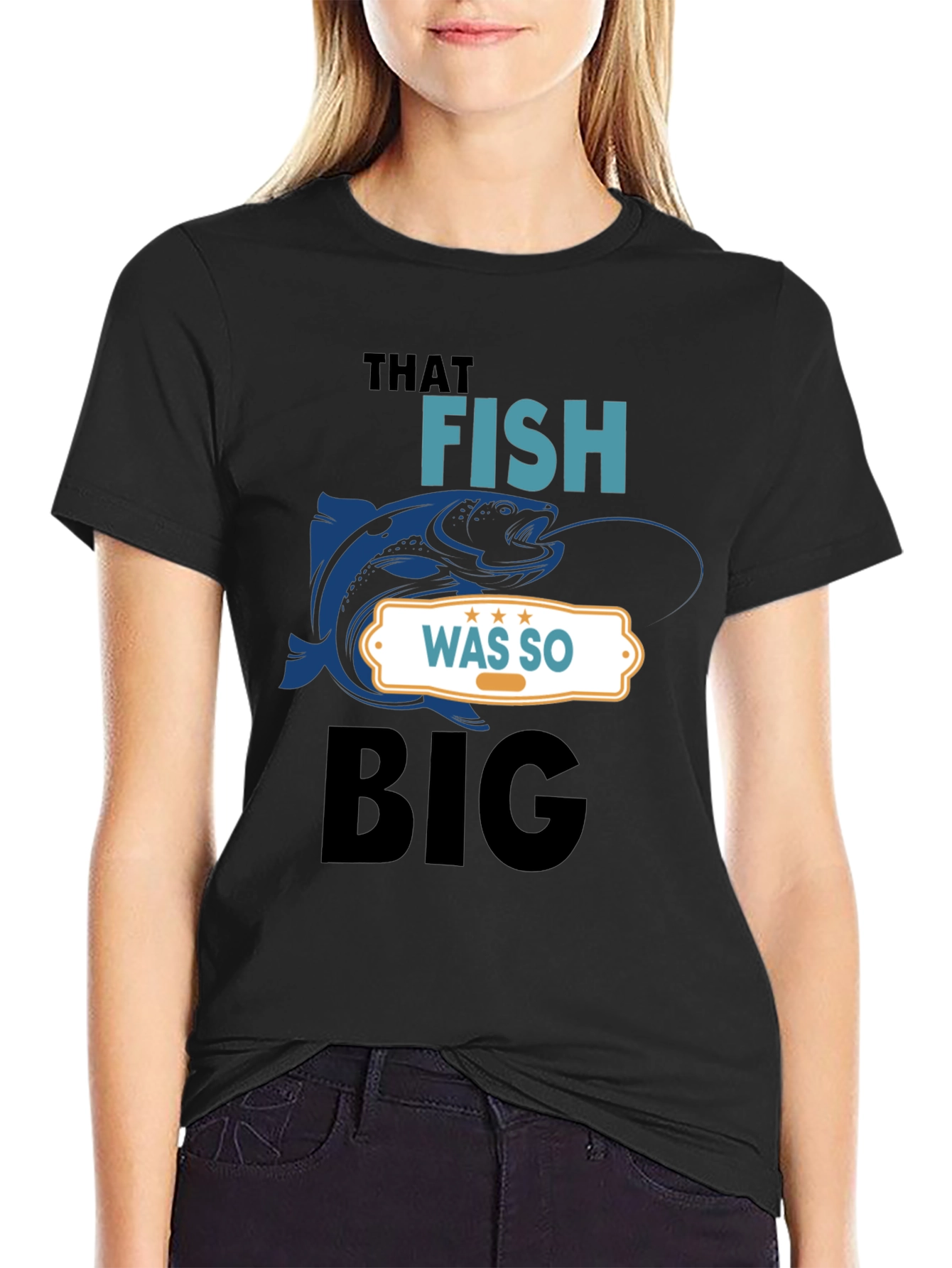 That Fish Was So Big Graphic Tee