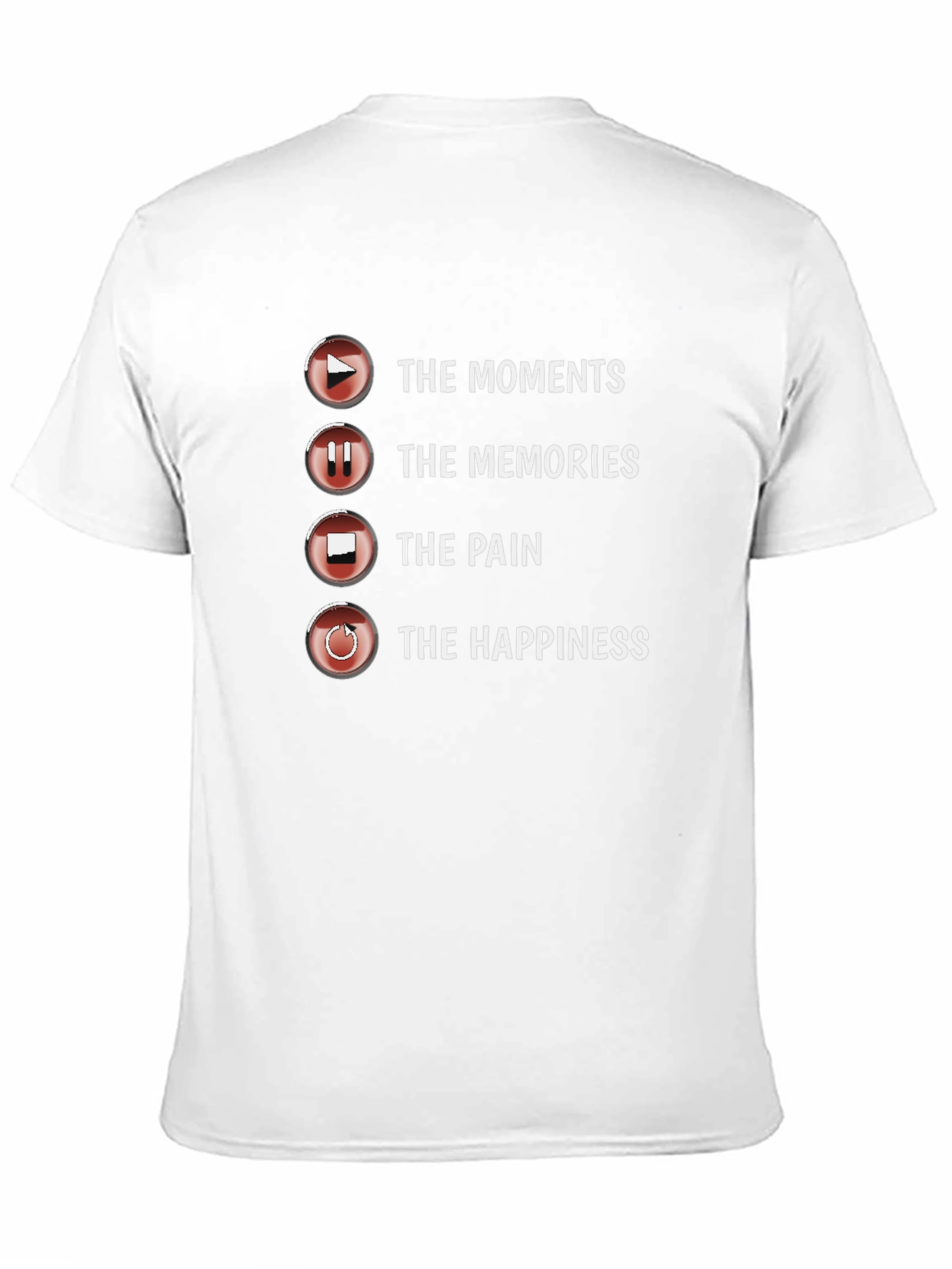 Moments Memories Pain Happiness Graphic Tee