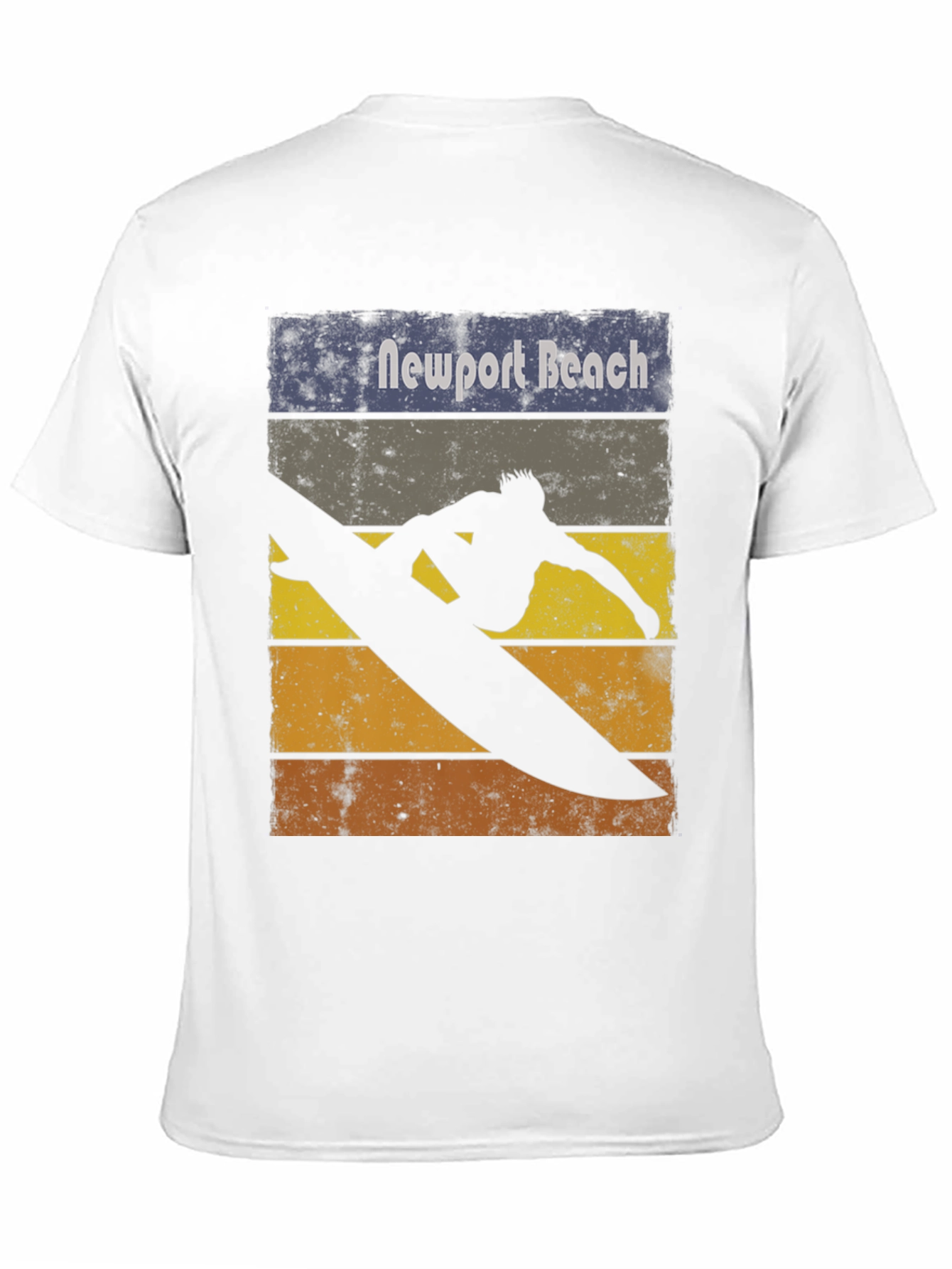 Newport Beach Surfer Graphic T-Shirt