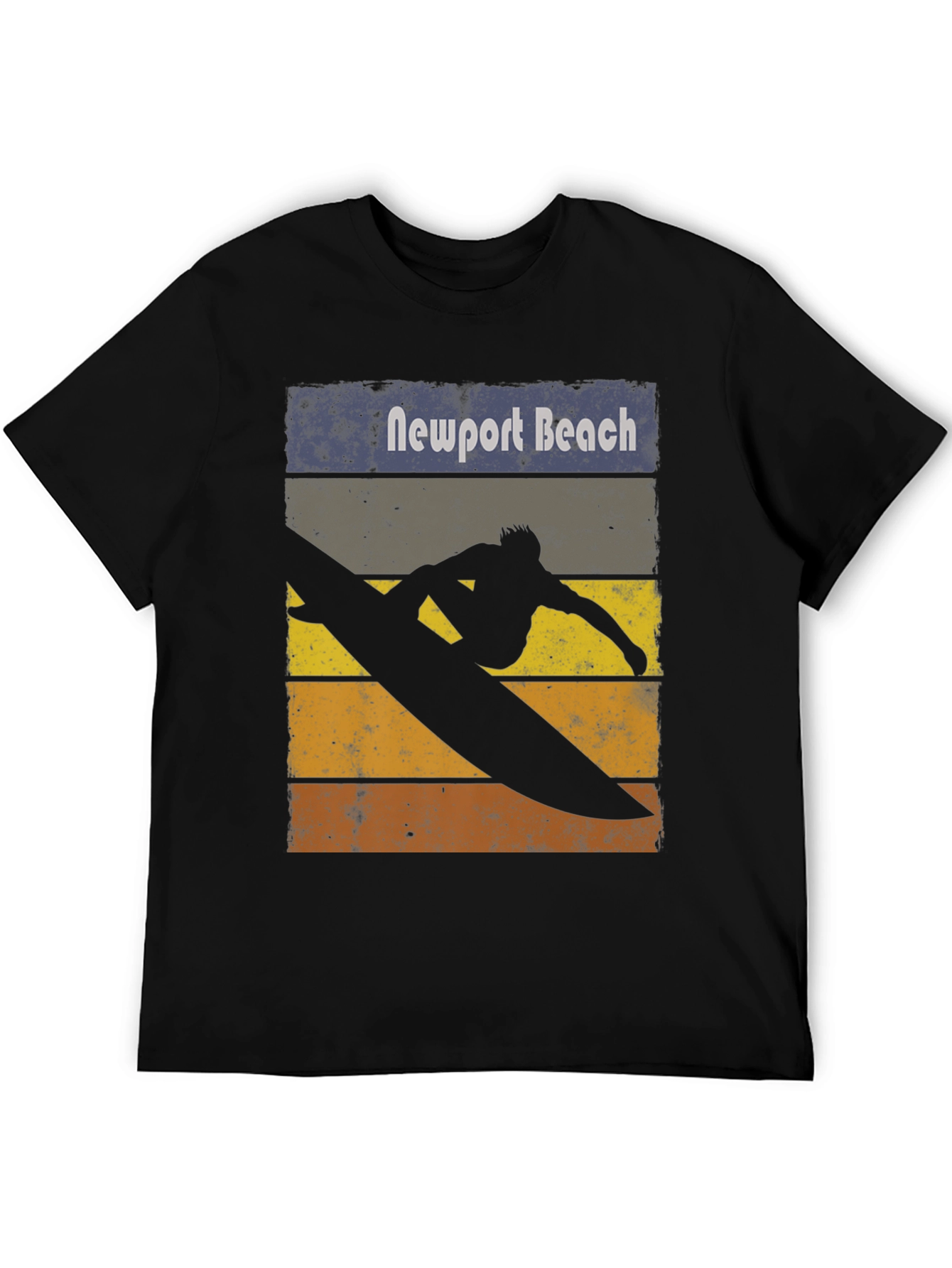 Newport Beach Surfer Graphic T-Shirt