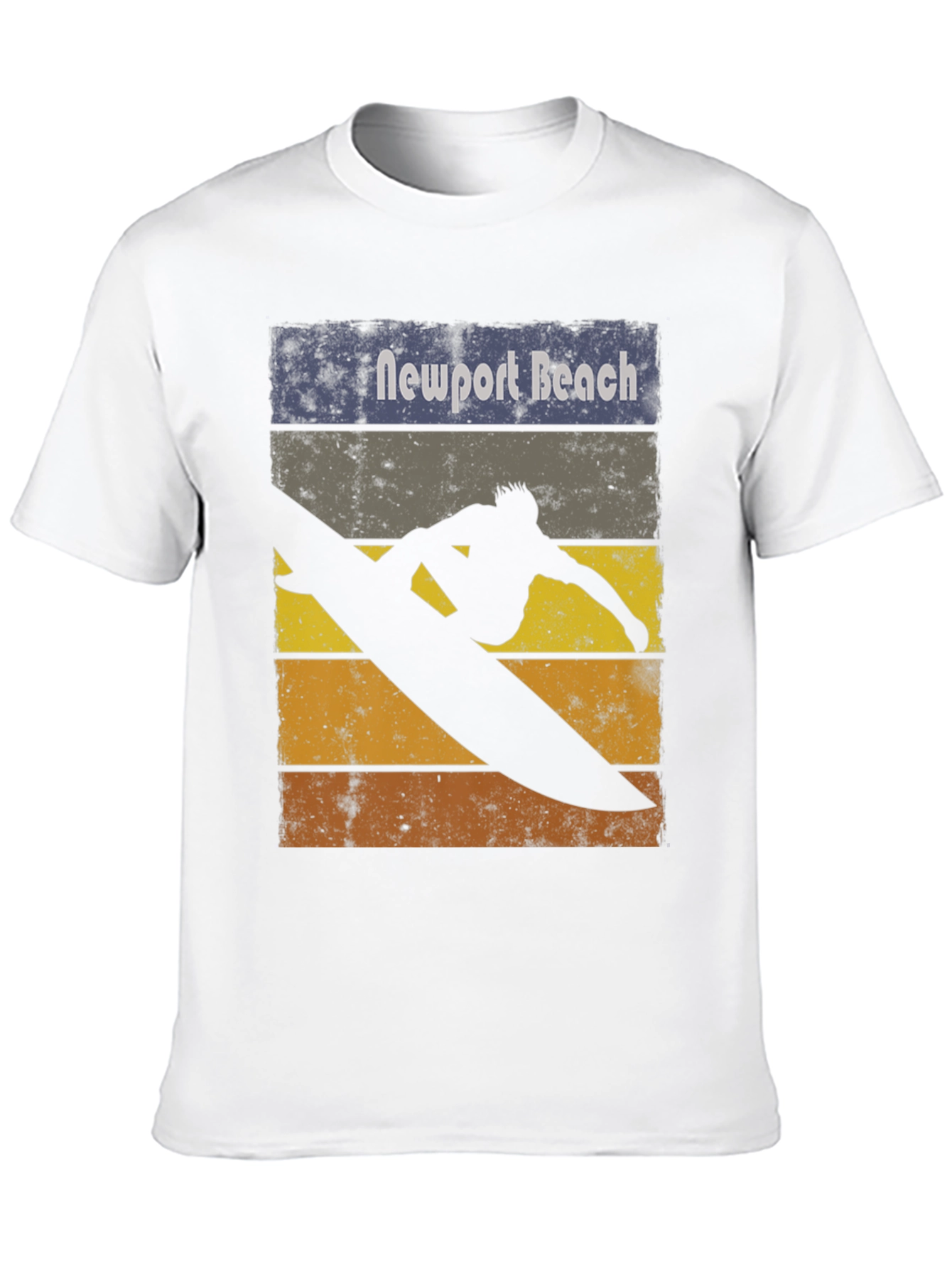 Newport Beach Surfer Graphic T-Shirt