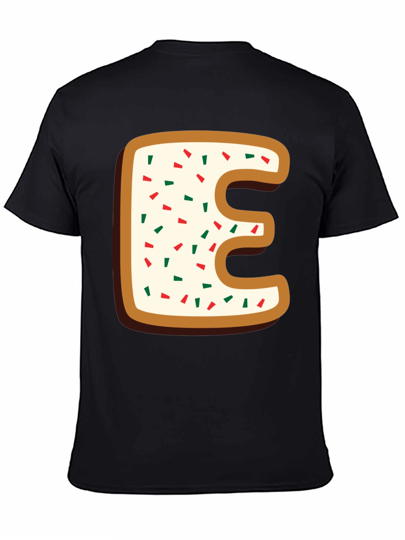 Letter E Cookie T-Shirt: Sweet & Stylish!
