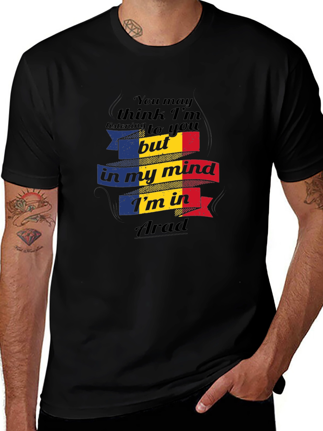 Arad Mind T-Shirt - Romanian Pride Tee