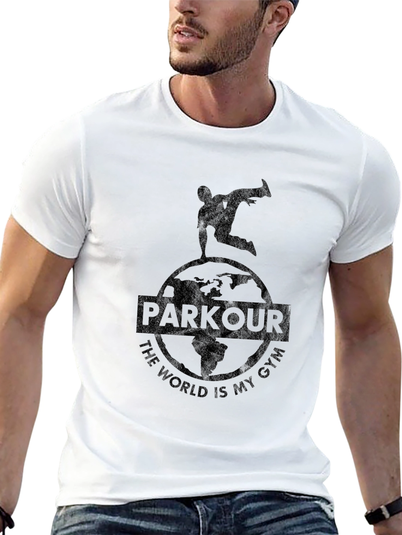 Parkour World Gym T-Shirt - Urban Athlete Style