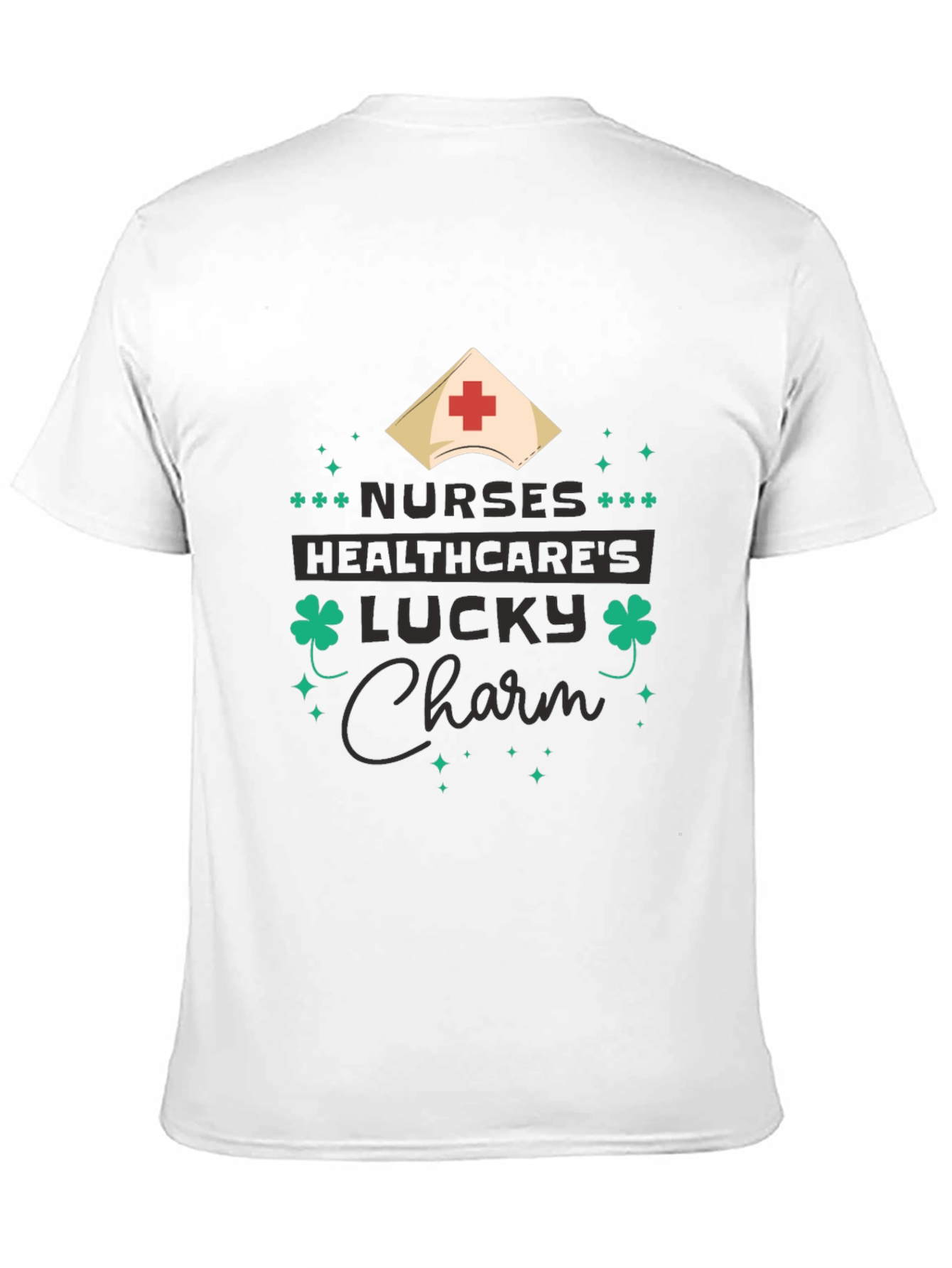 Nurses Healthcares Lucky Charm St. Patricks Day T-Shirt