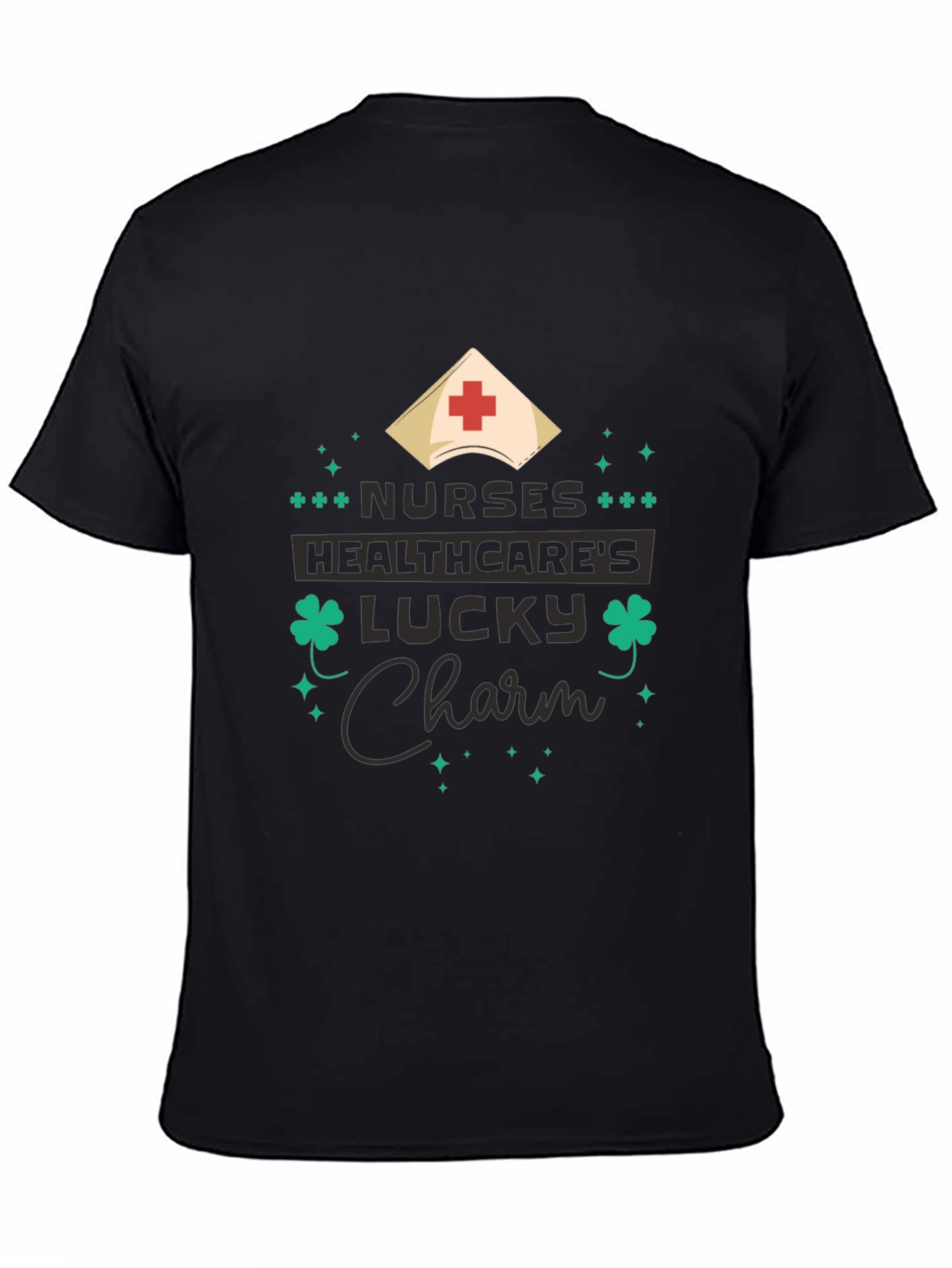 Nurses Healthcares Lucky Charm St. Patricks Day T-Shirt