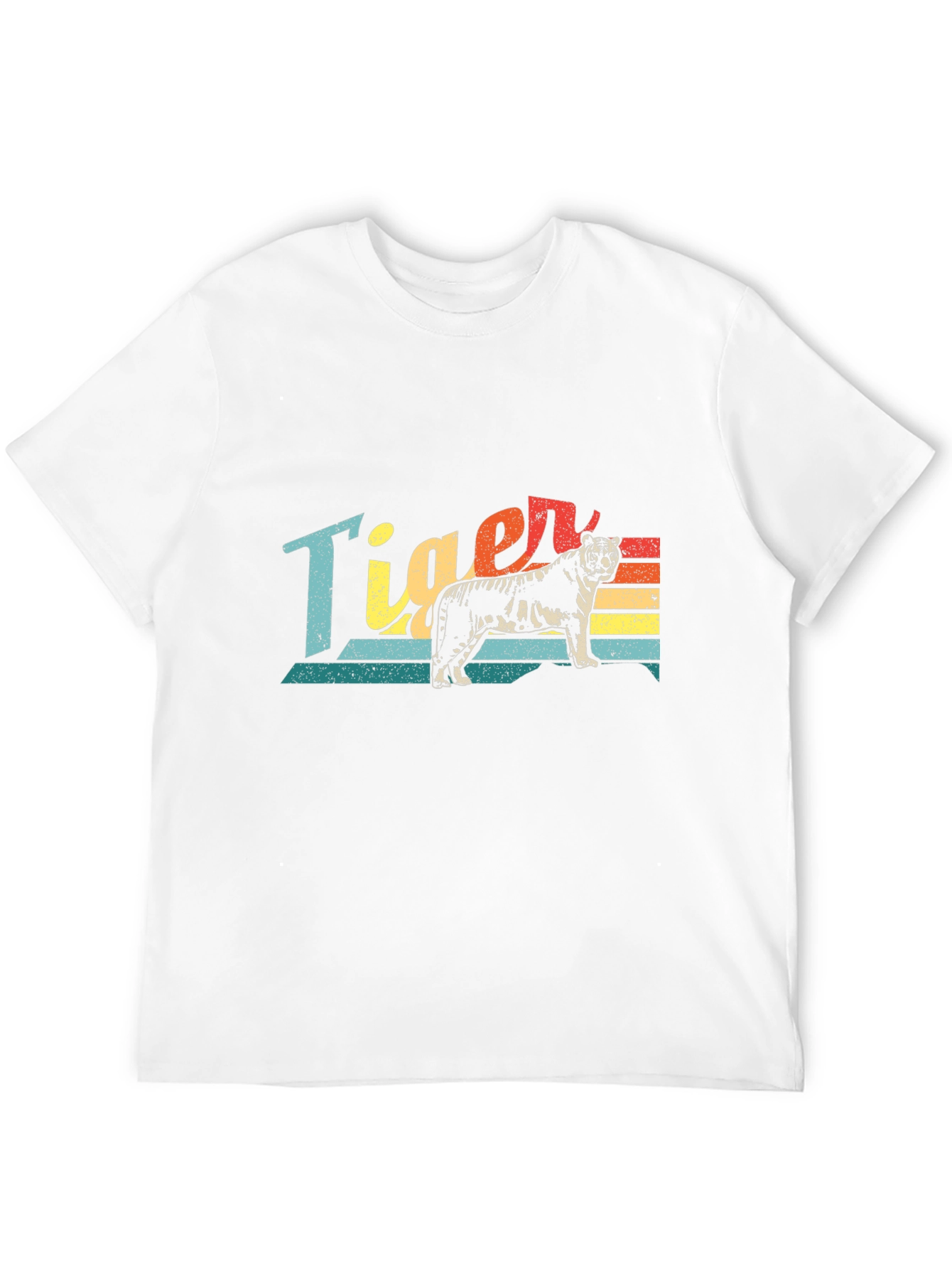 Retro Tiger Graphic T-Shirt