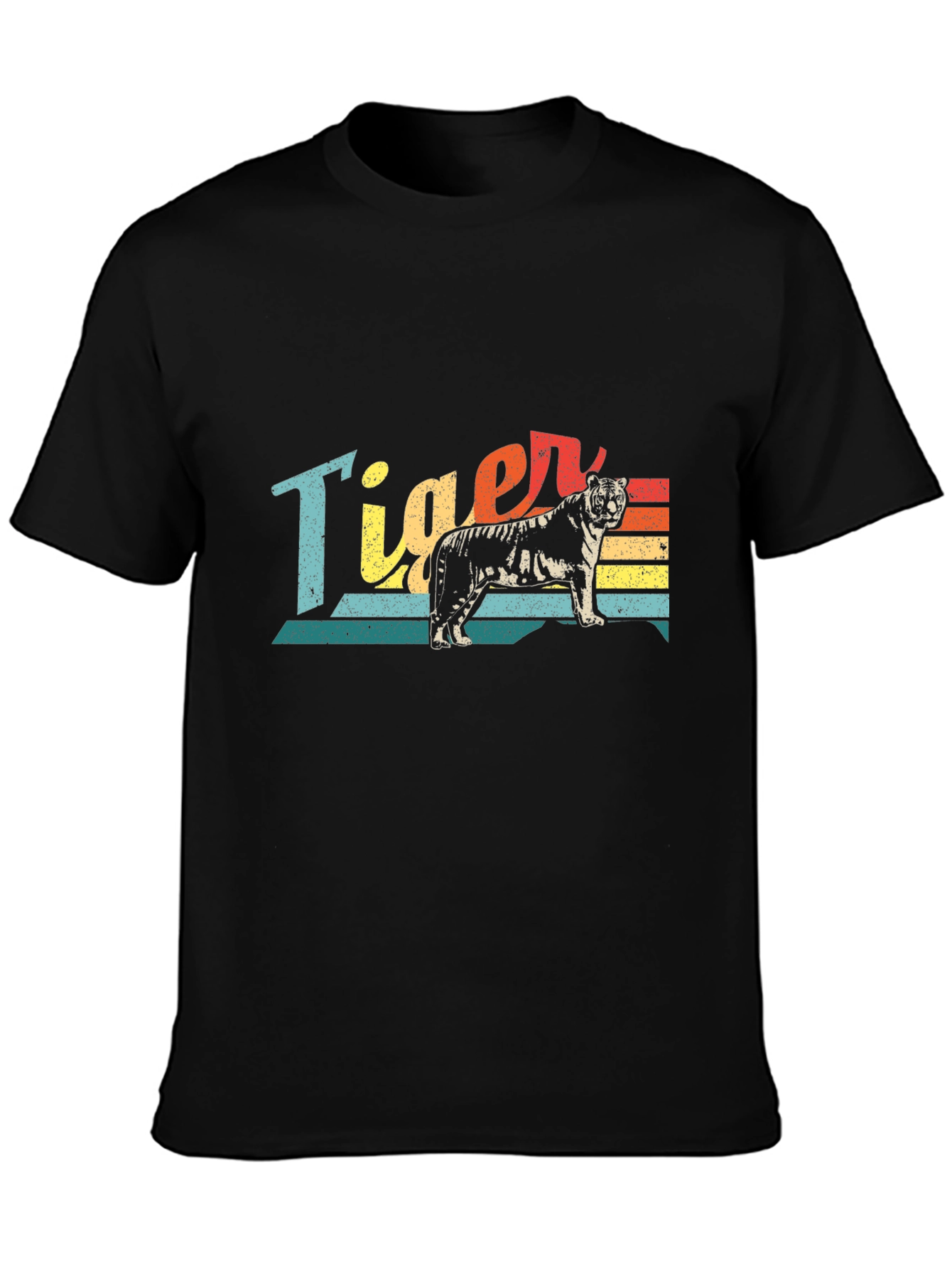 Retro Tiger Graphic T-Shirt