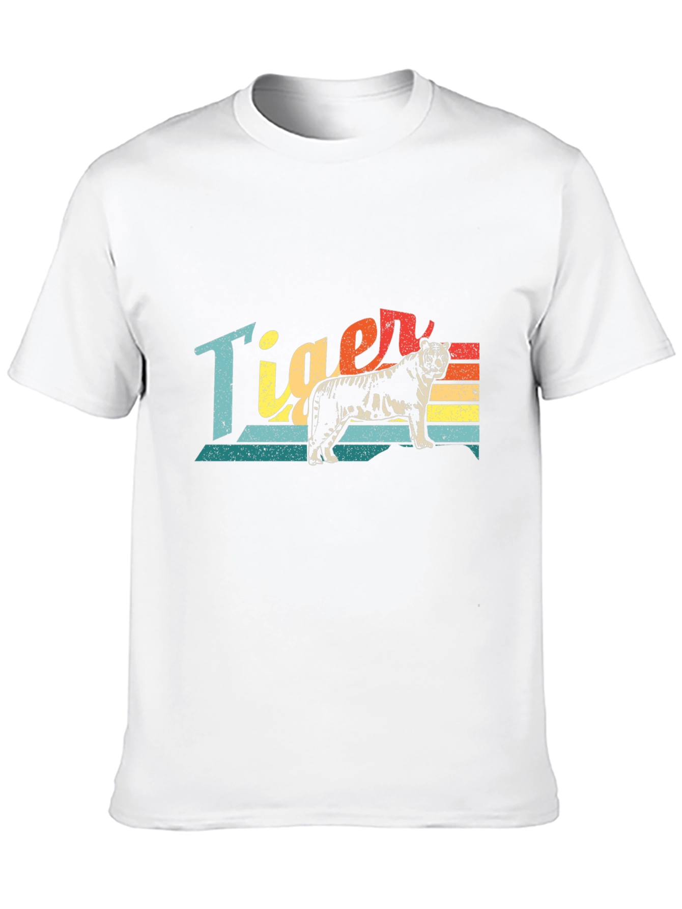 Retro Tiger Graphic T-Shirt