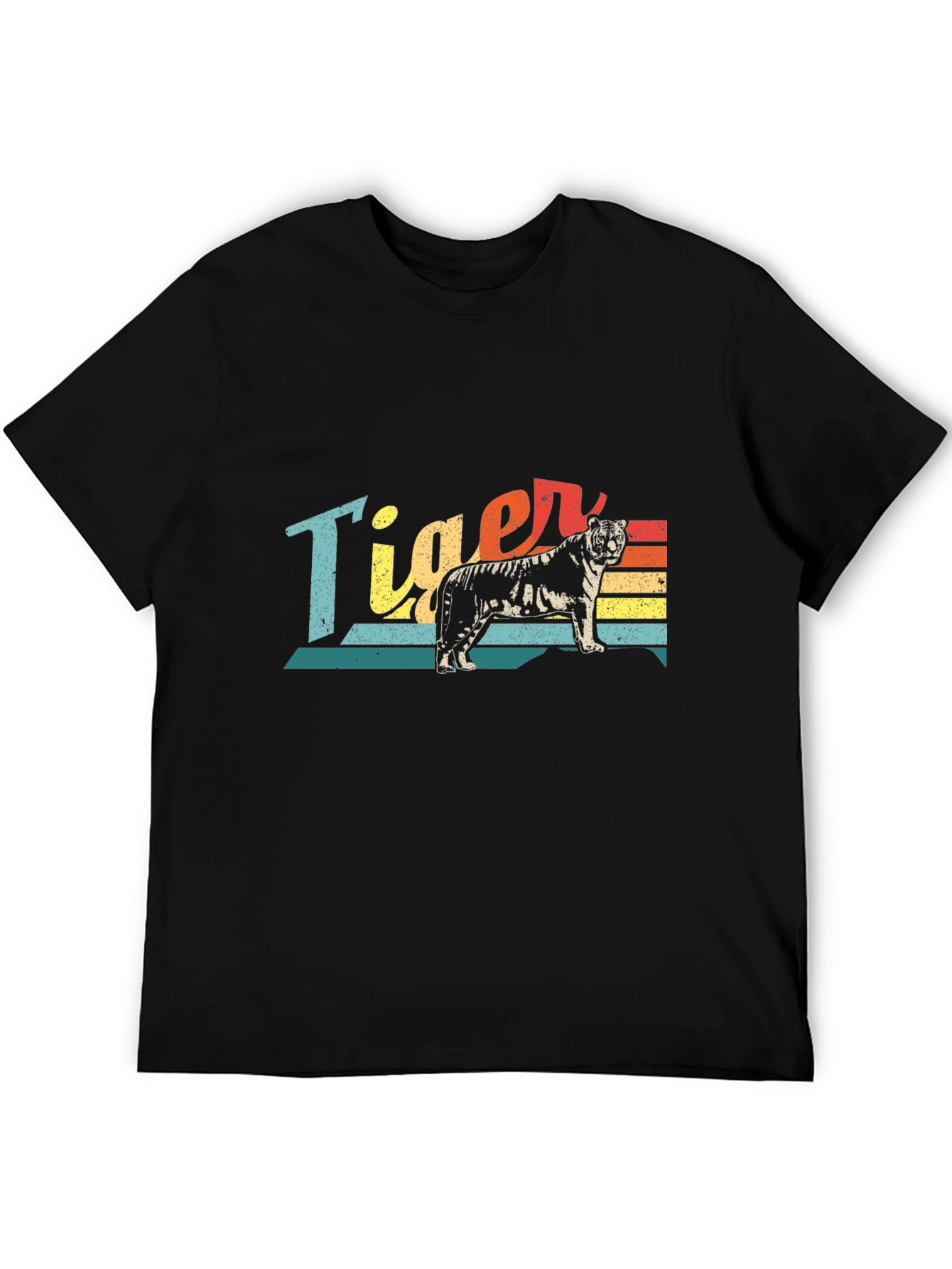 Retro Tiger Graphic T-Shirt