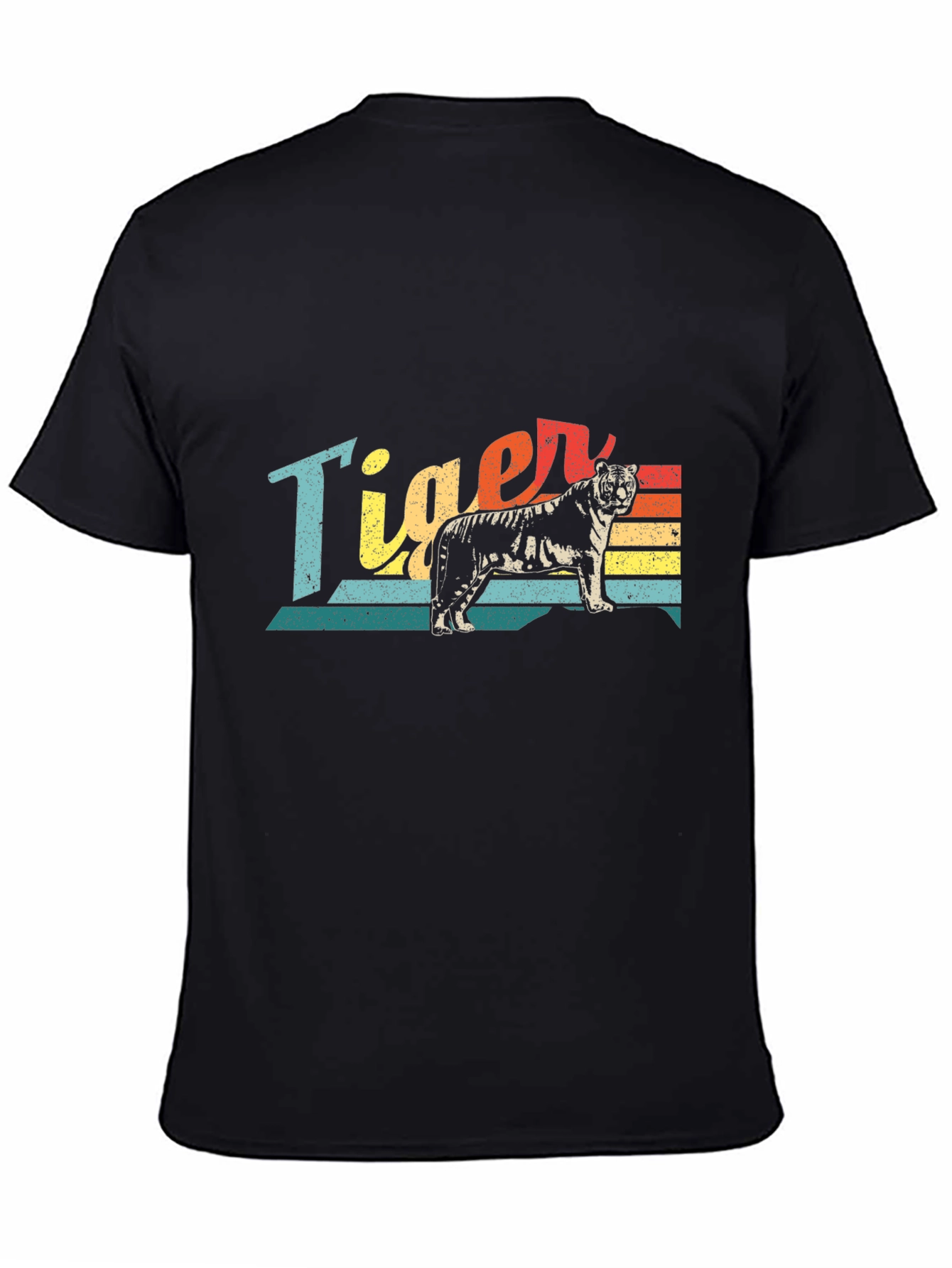 Retro Tiger Graphic T-Shirt