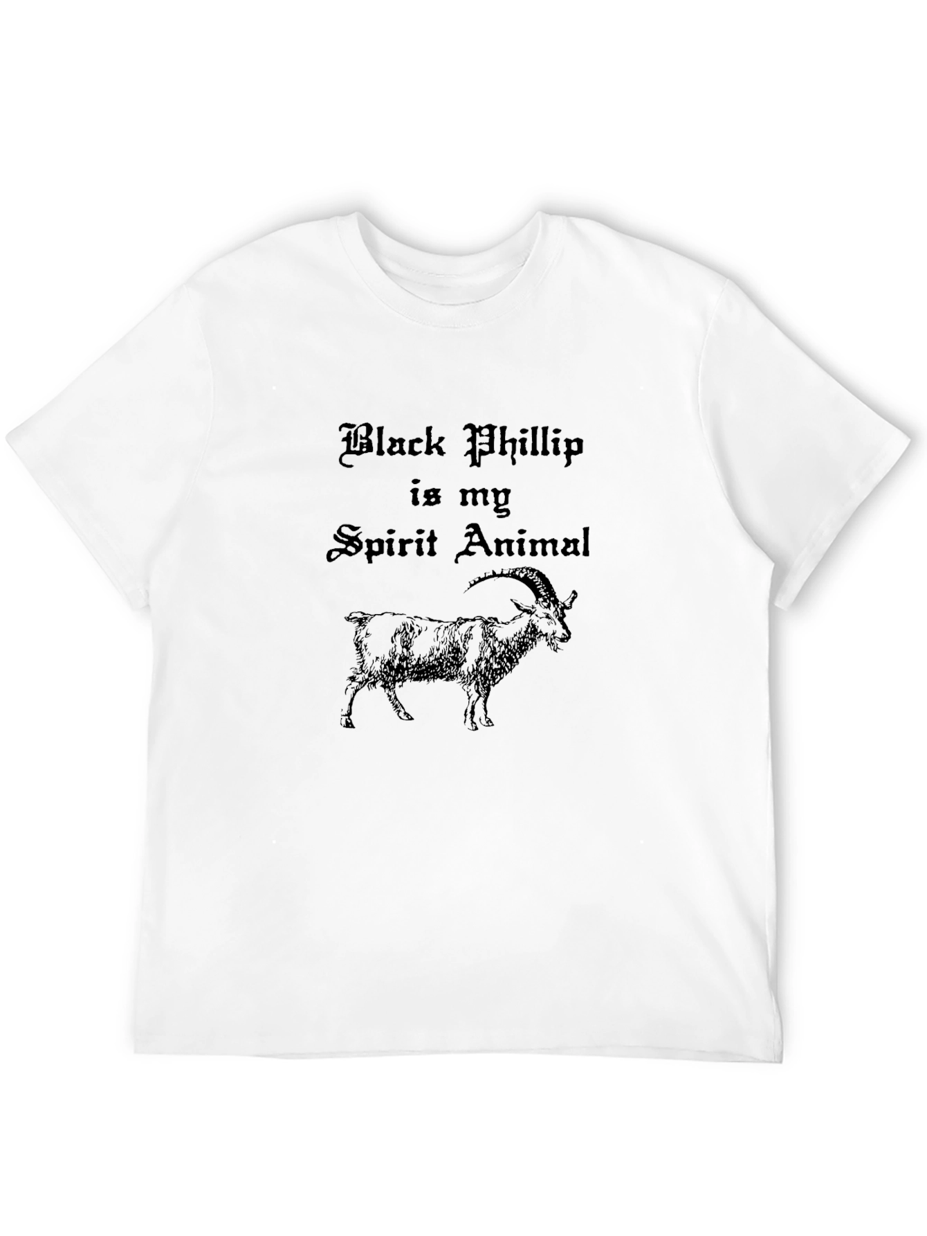 Black Phillip Spirit Animal Graphic T-Shirt