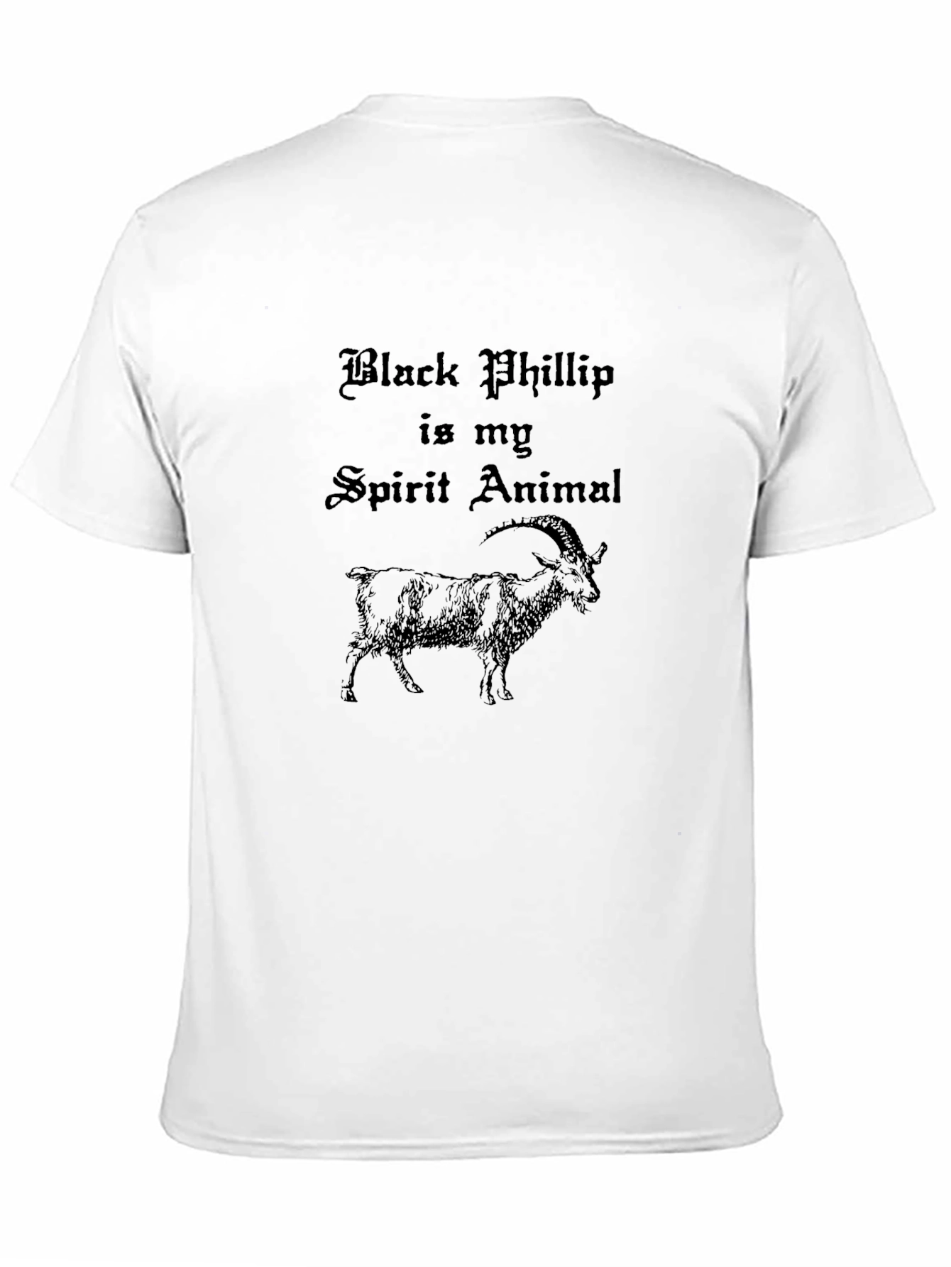 Black Phillip Spirit Animal Graphic T-Shirt