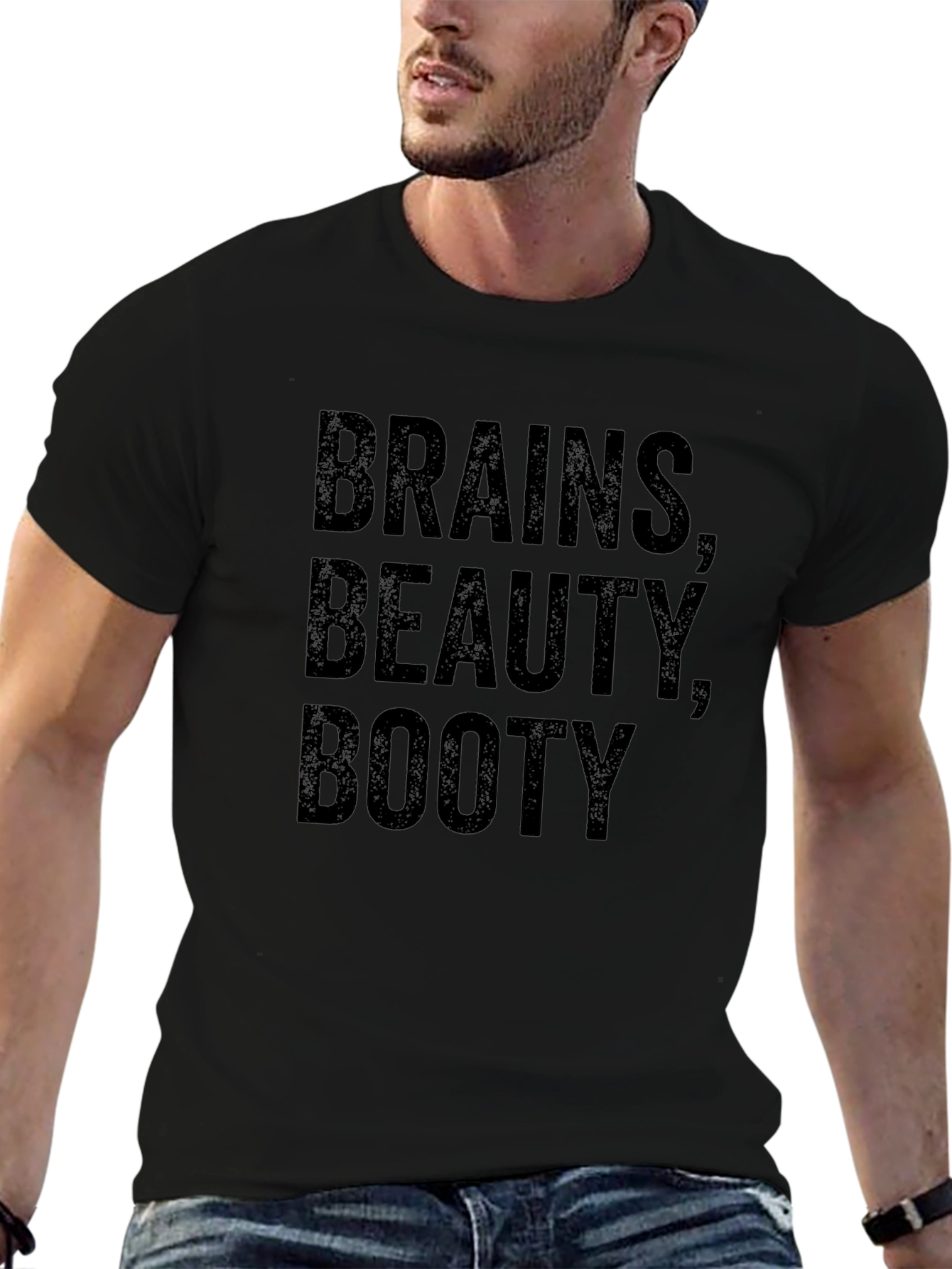 Brains Beauty Booty T-Shirt