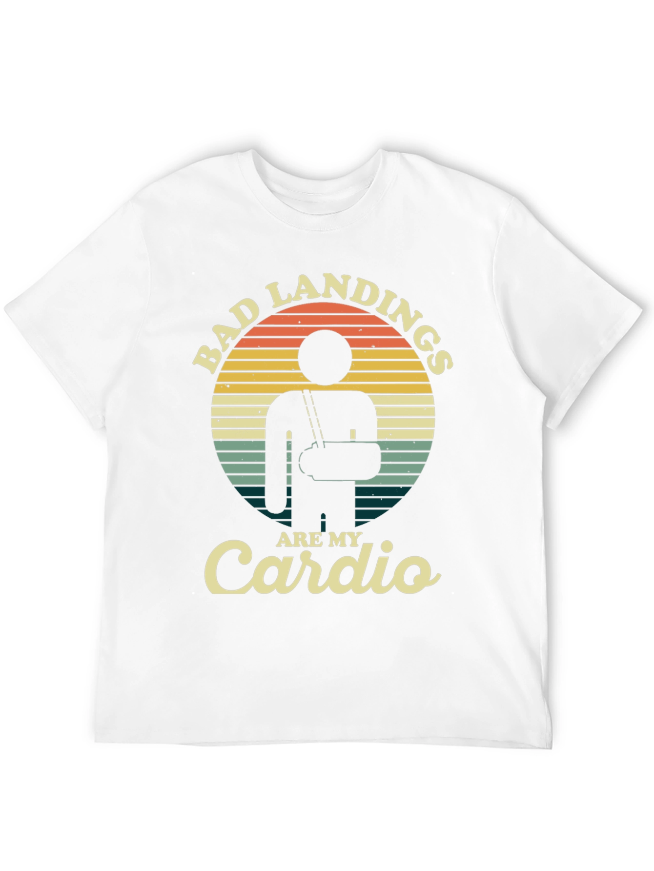 Bad Landings Are My Cardio Graphic Tee