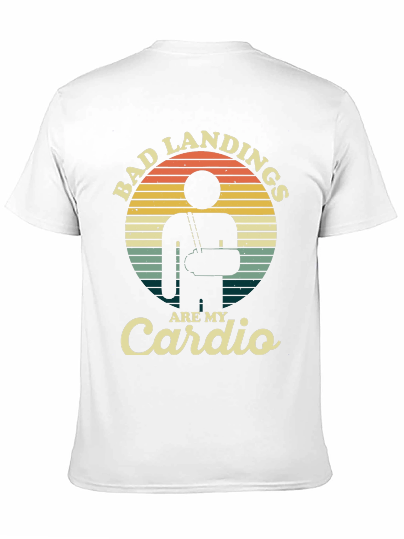 Bad Landings Are My Cardio Graphic Tee