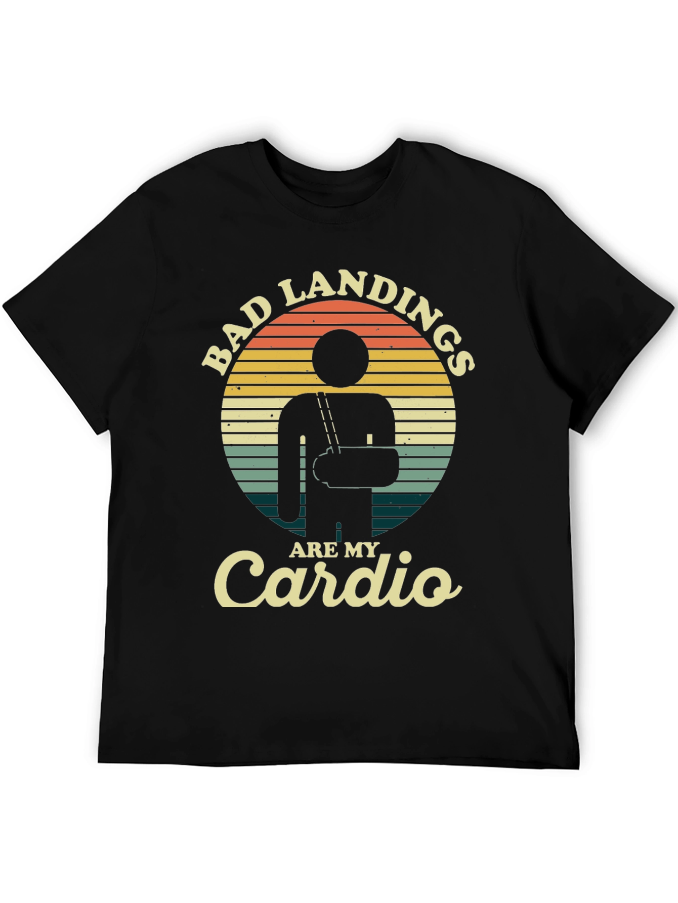 Bad Landings Are My Cardio Graphic Tee