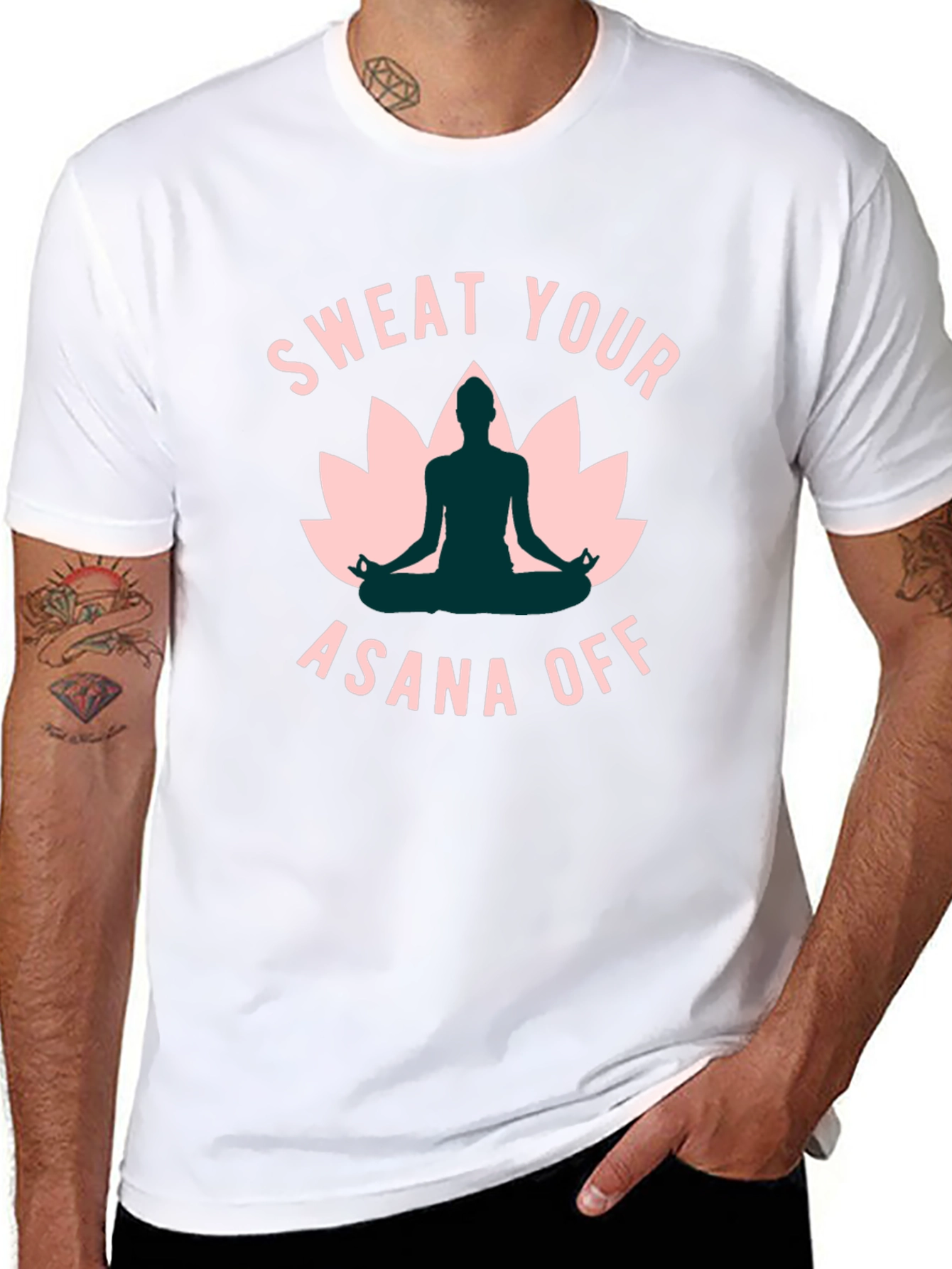 Sweat Your Asana Off Yoga Graphic Tee