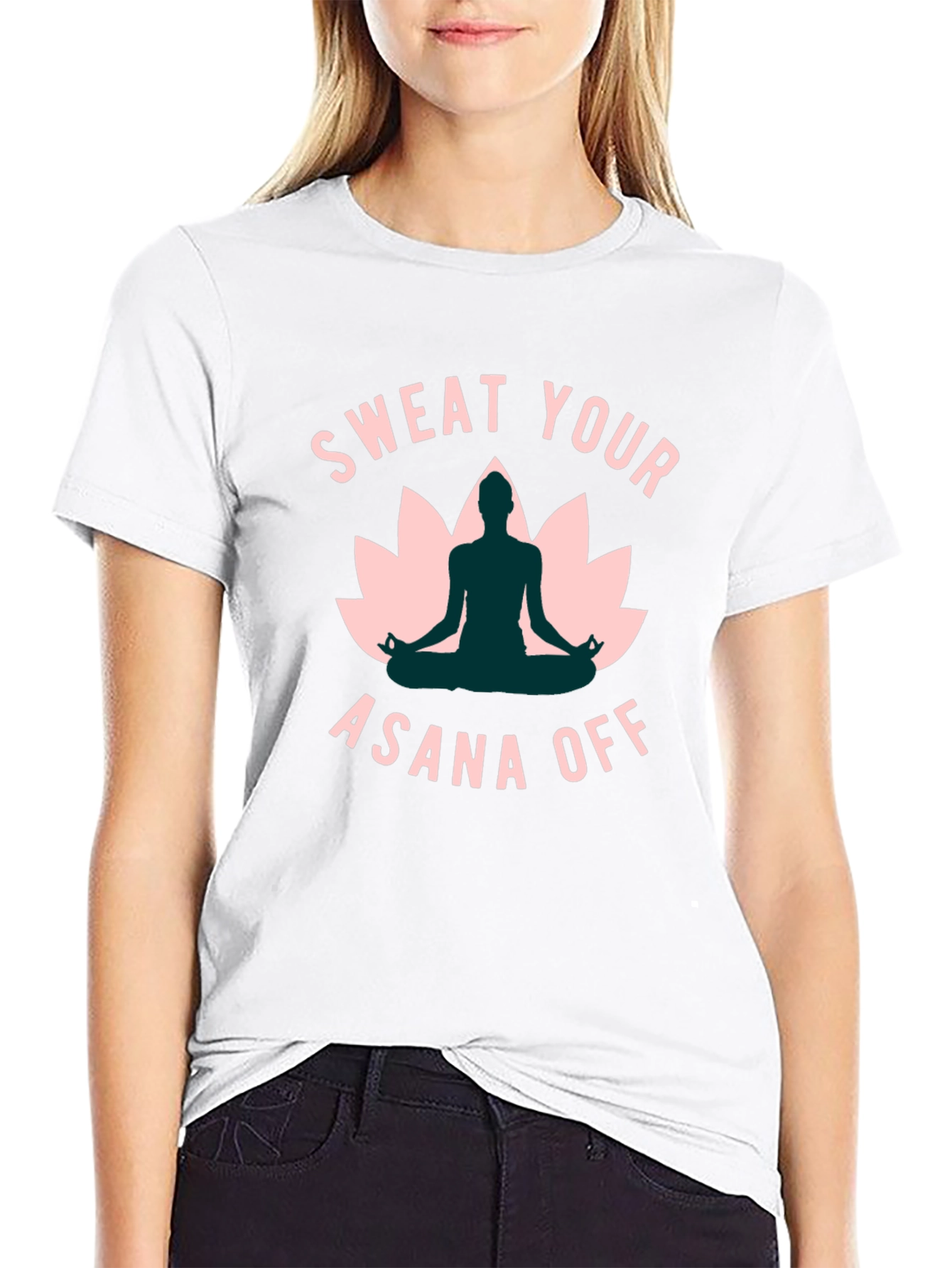 Sweat Your Asana Off Yoga Graphic Tee