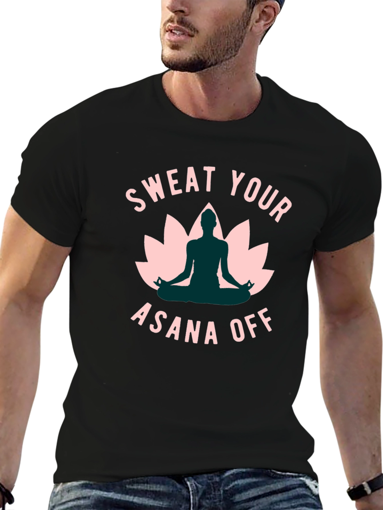 Sweat Your Asana Off Yoga Graphic Tee