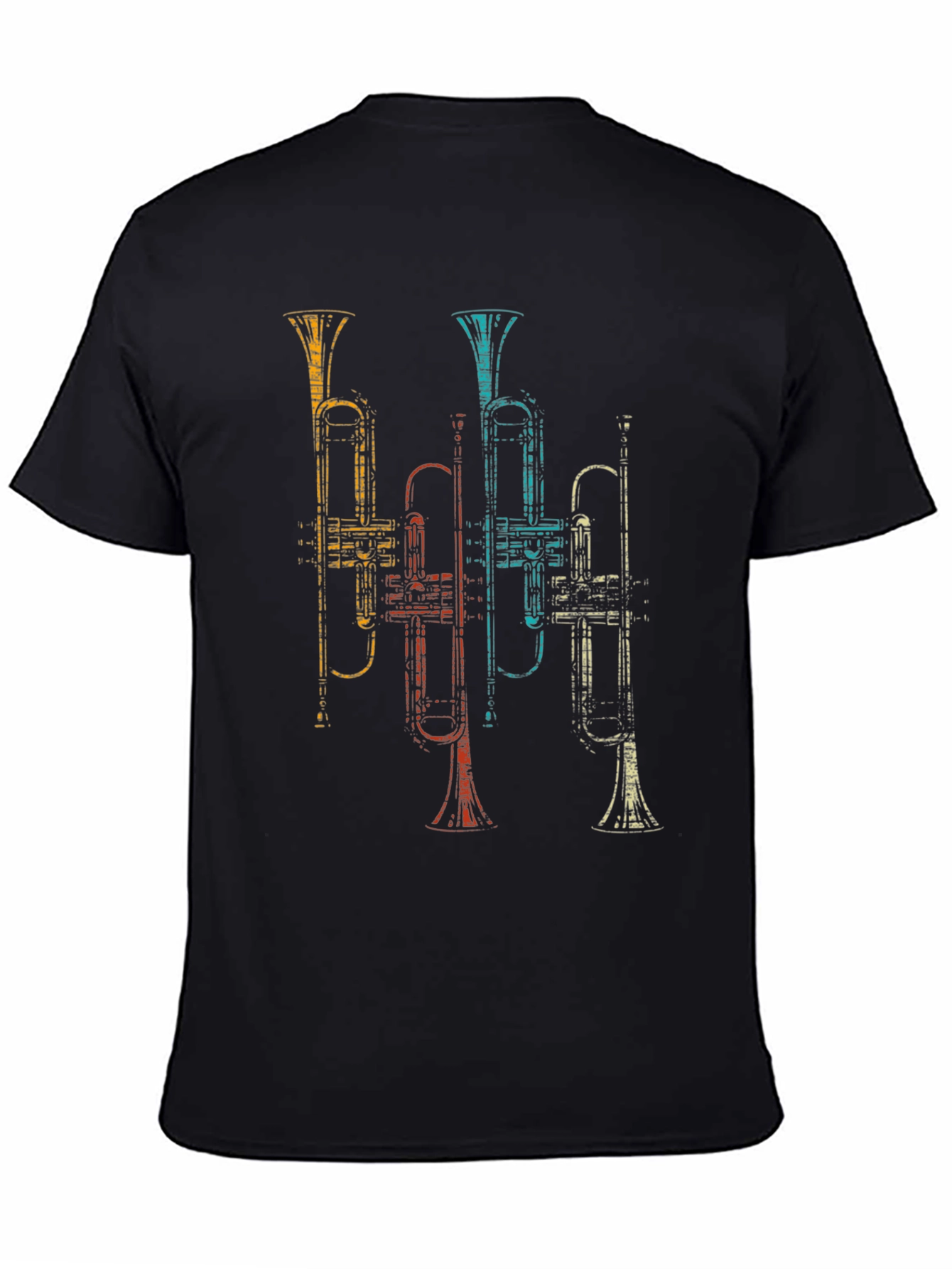 Retro Trumpet T-Shirt - Musical Instrument Tee