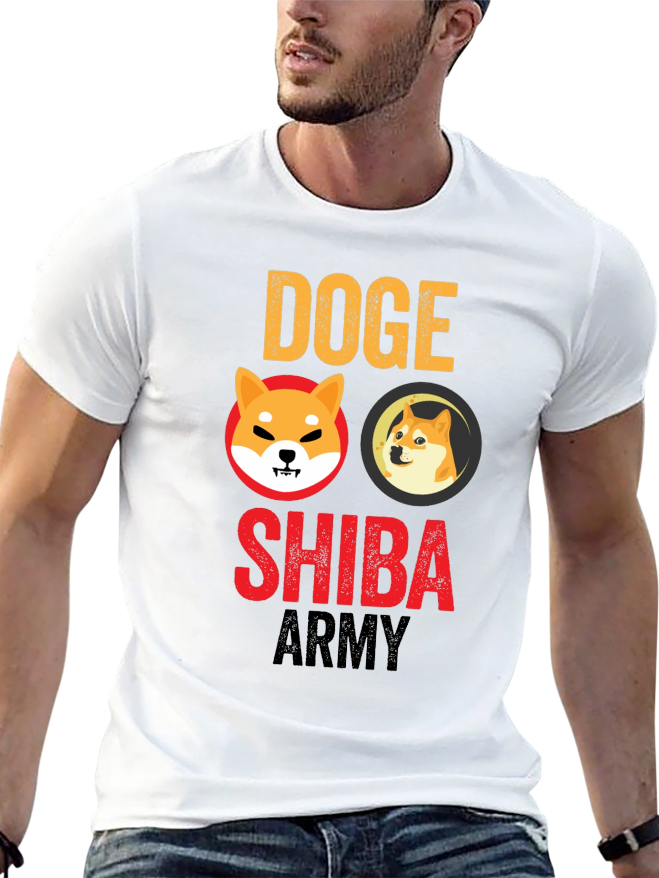 Doge Shiba Army T-Shirt - Crypto Meme Tee