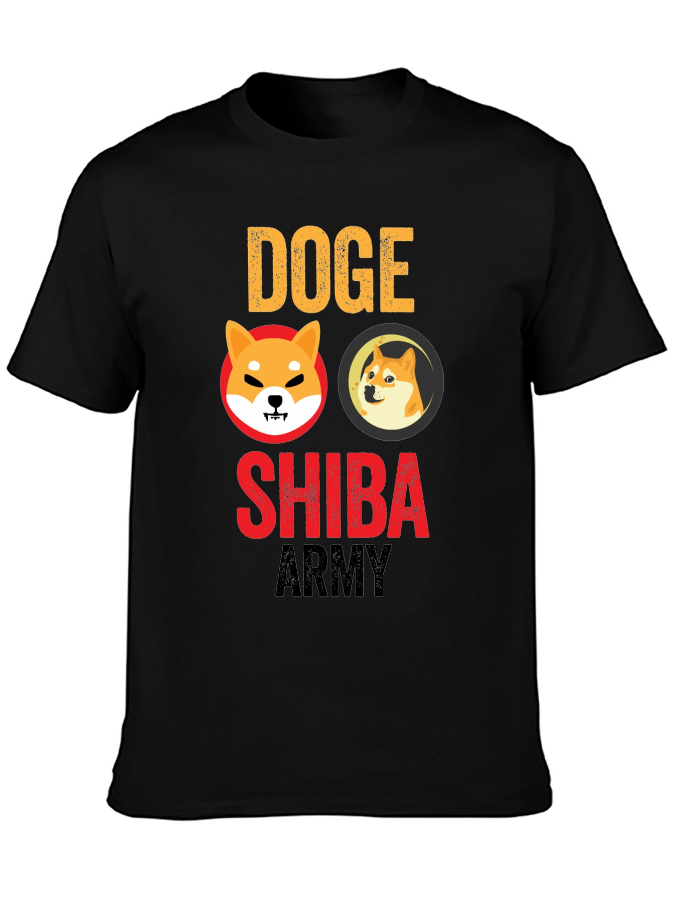 Doge Shiba Army T-Shirt - Crypto Meme Tee