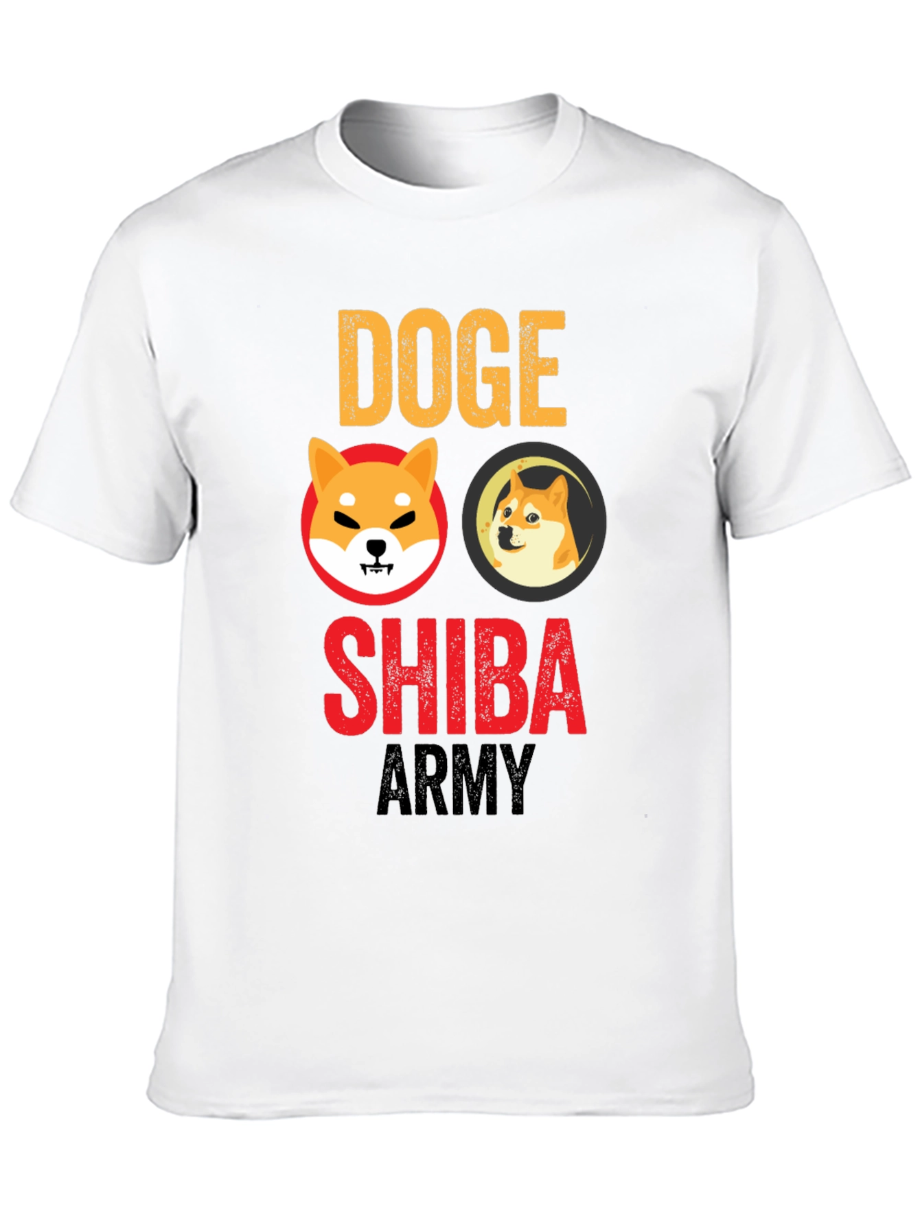 Doge Shiba Army T-Shirt - Crypto Meme Tee