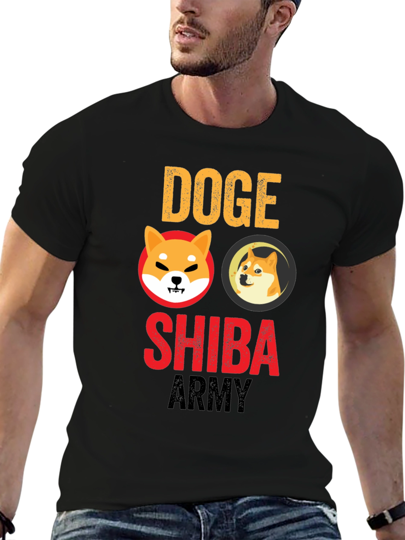 Doge Shiba Army T-Shirt - Crypto Meme Tee