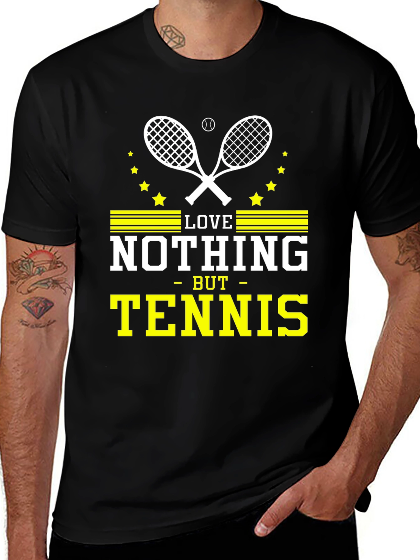 Love Nothing But Tennis Graphic T-Shirt