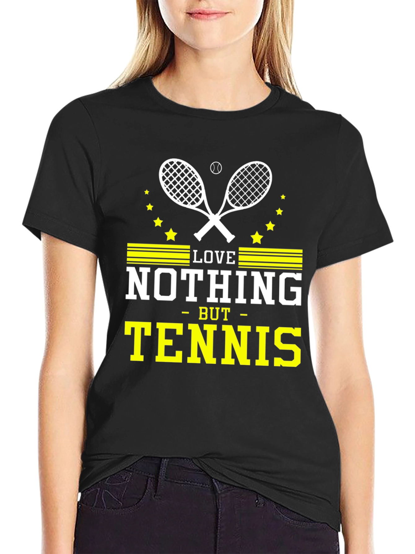 Love Nothing But Tennis Graphic T-Shirt