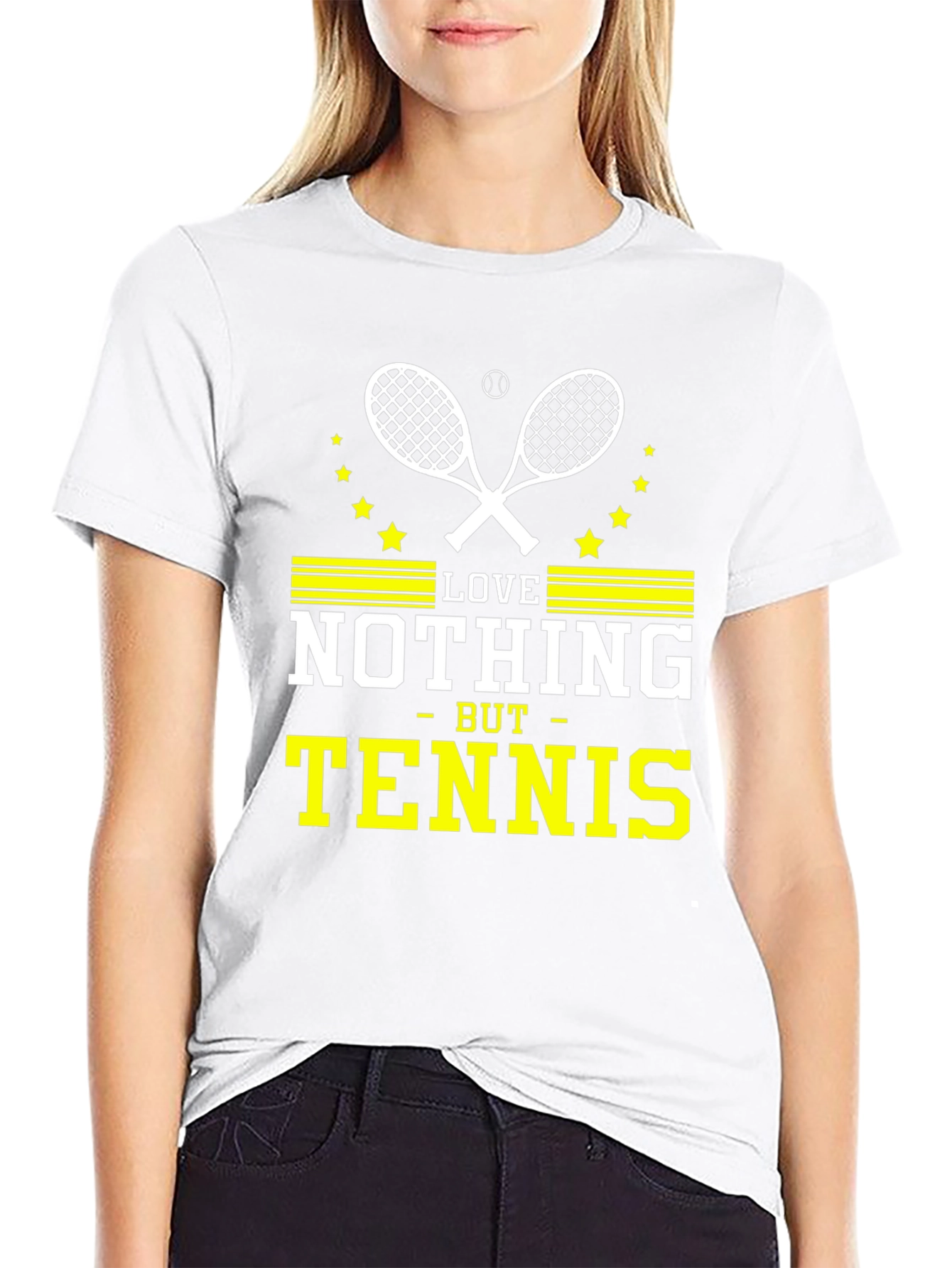 Love Nothing But Tennis Graphic T-Shirt