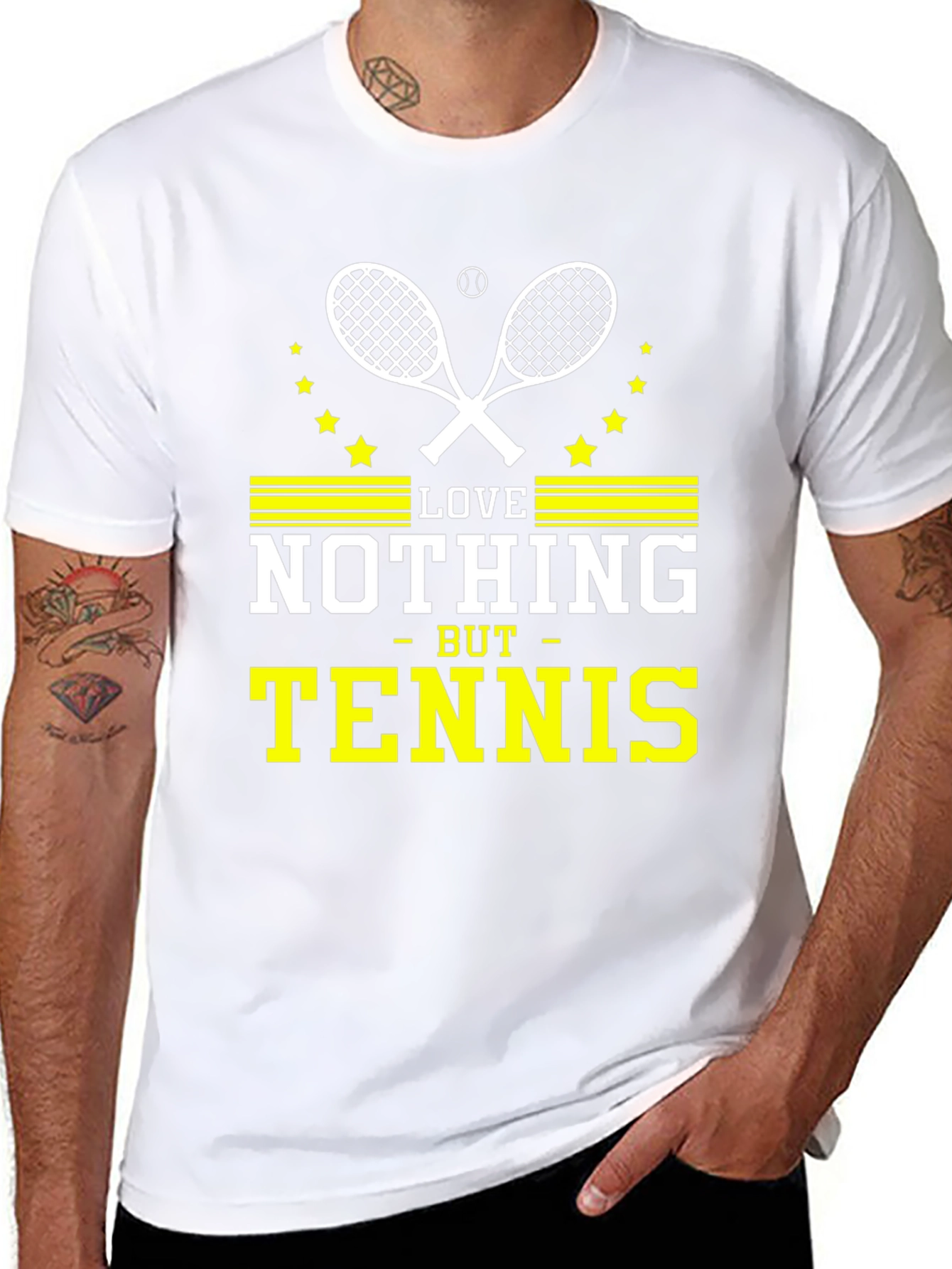 Love Nothing But Tennis Graphic T-Shirt