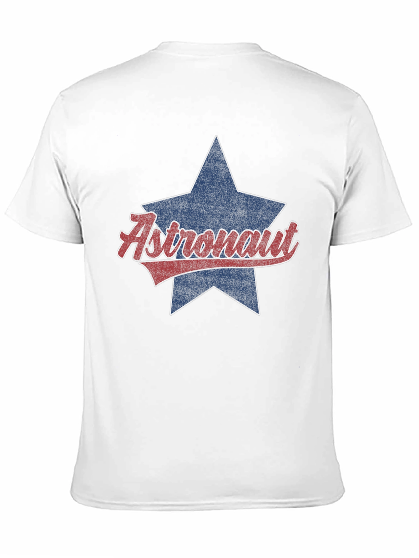 Astronaut Star Graphic Tee - Retro Style