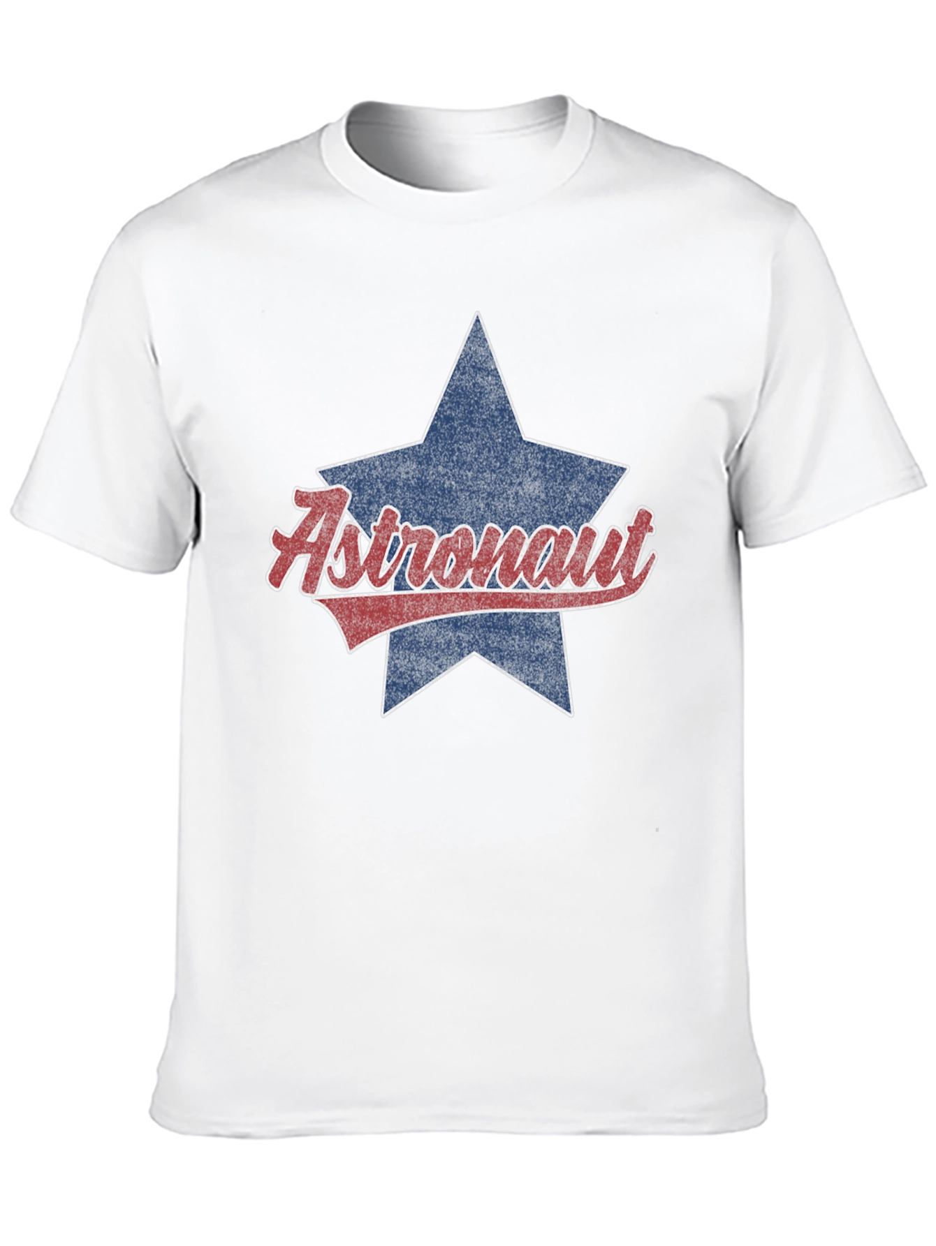 Astronaut Star Graphic Tee - Retro Style