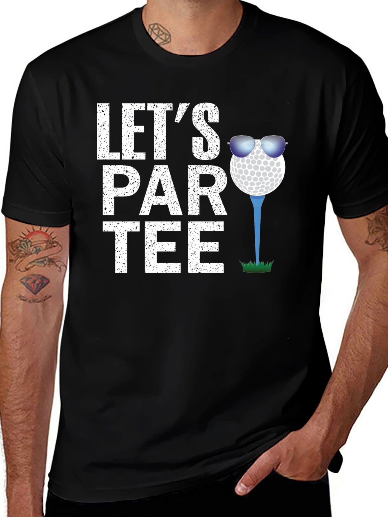 Lets Par-Tee Funny Golf T-Shirt