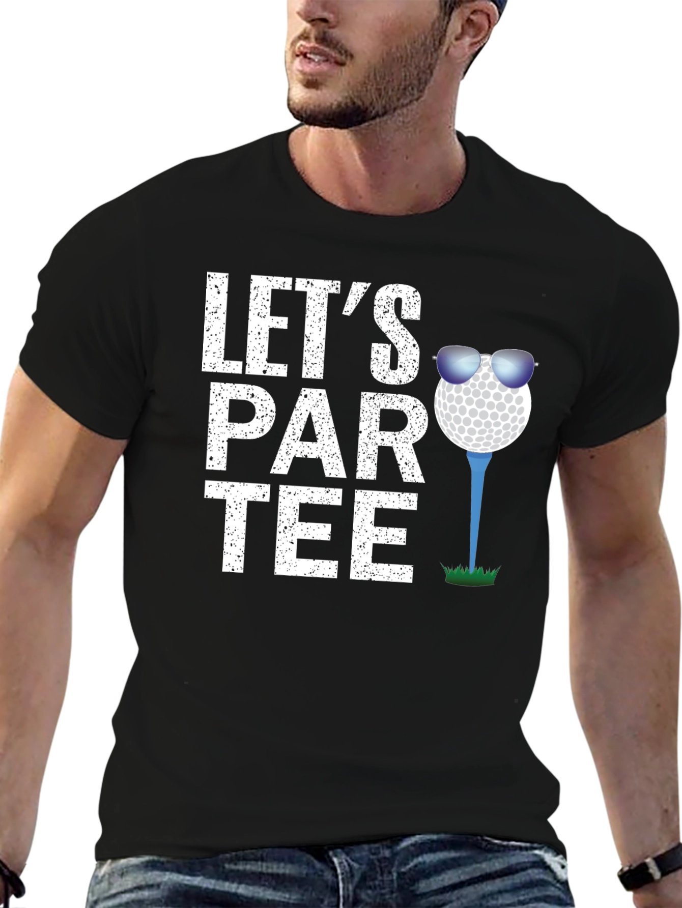 Lets Par-Tee Funny Golf T-Shirt