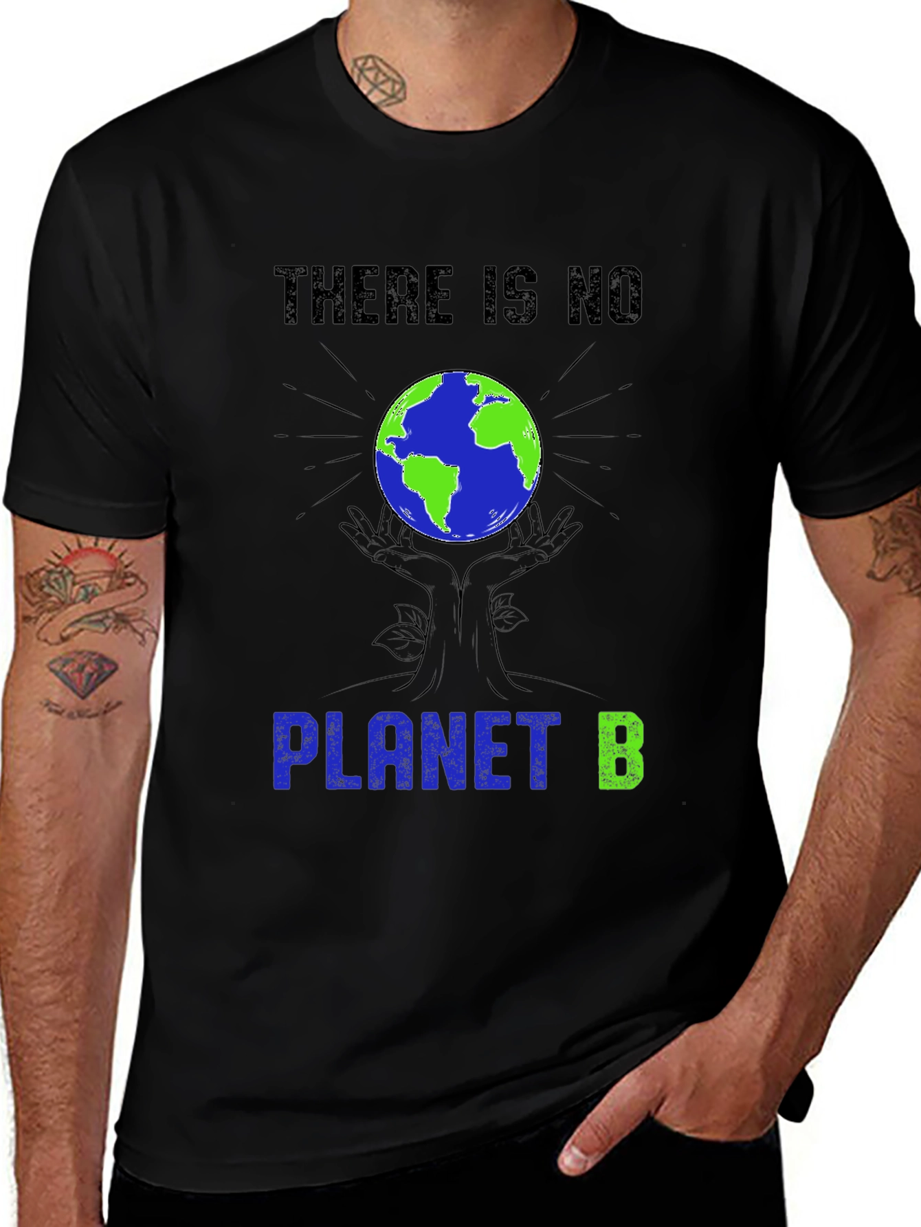 There is No Planet B Earth Graphic T-Shirt