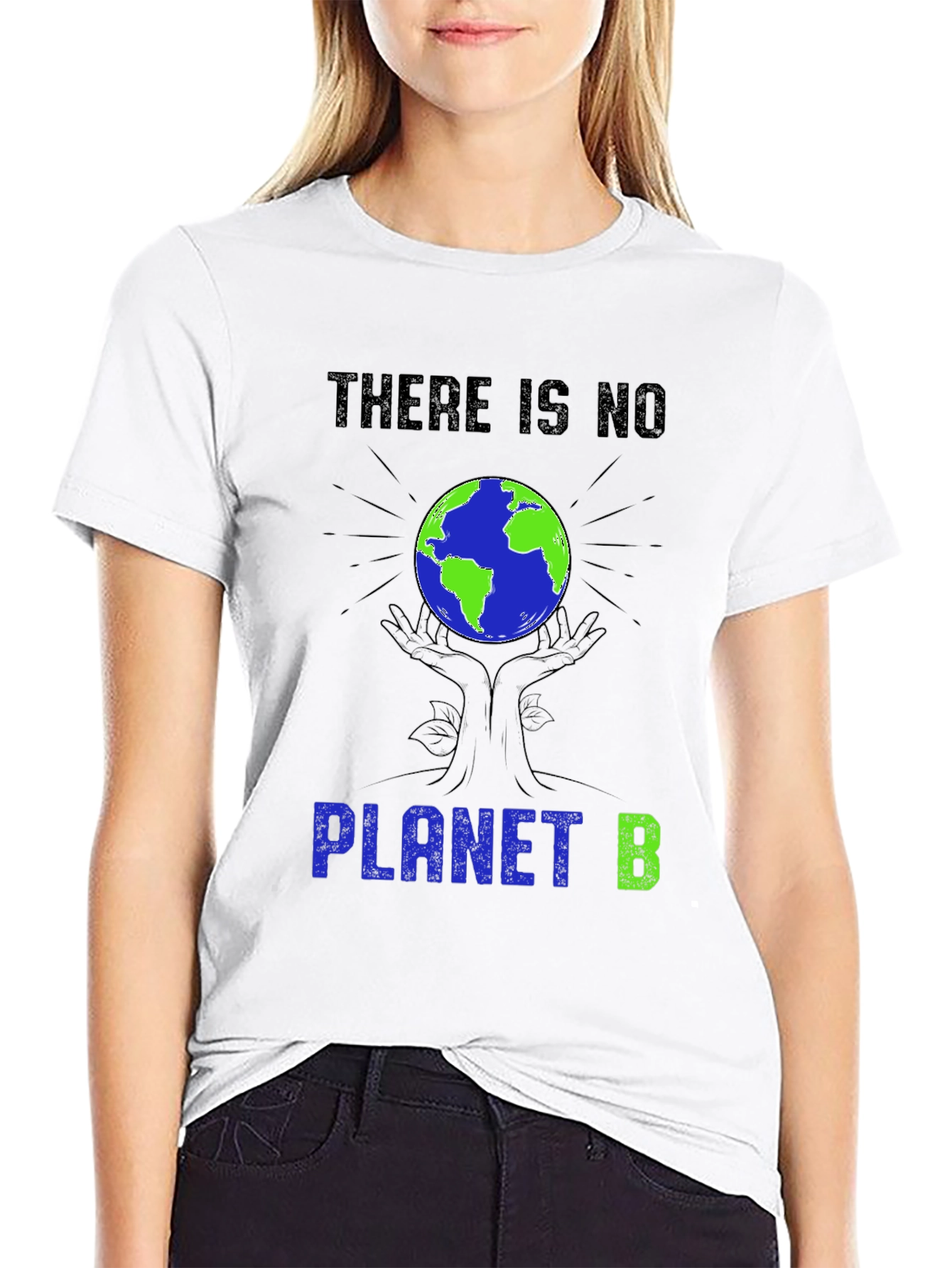 There is No Planet B Earth Graphic T-Shirt