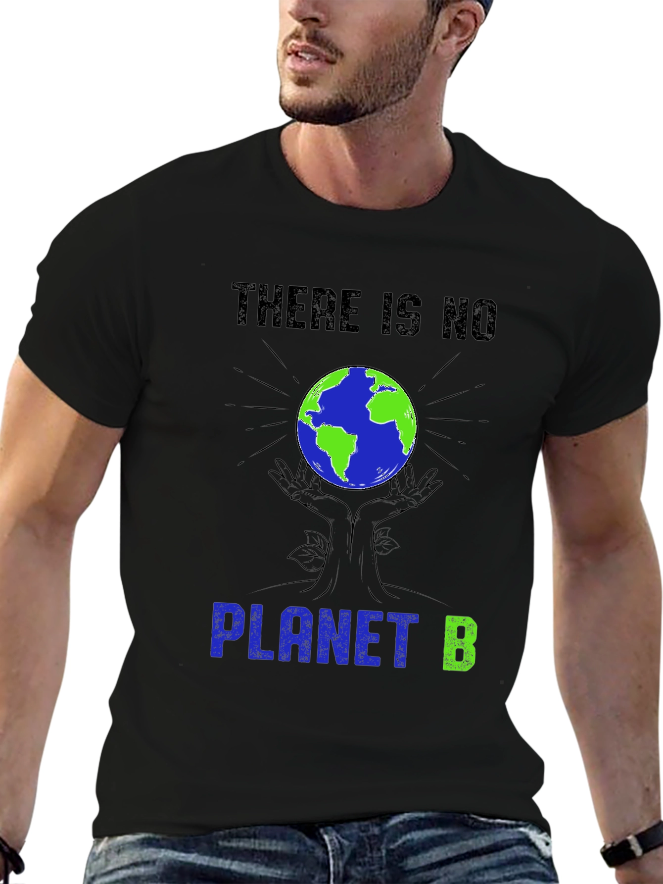 There is No Planet B Earth Graphic T-Shirt
