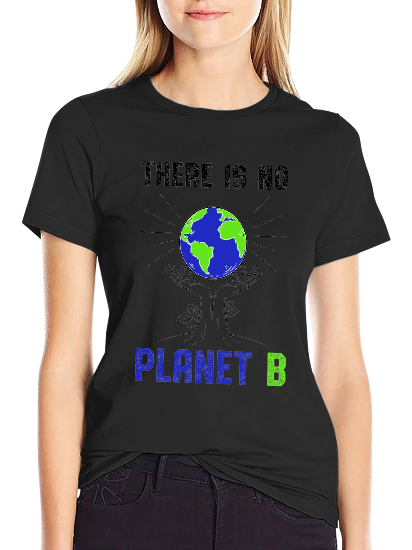 There is No Planet B Earth Graphic T-Shirt