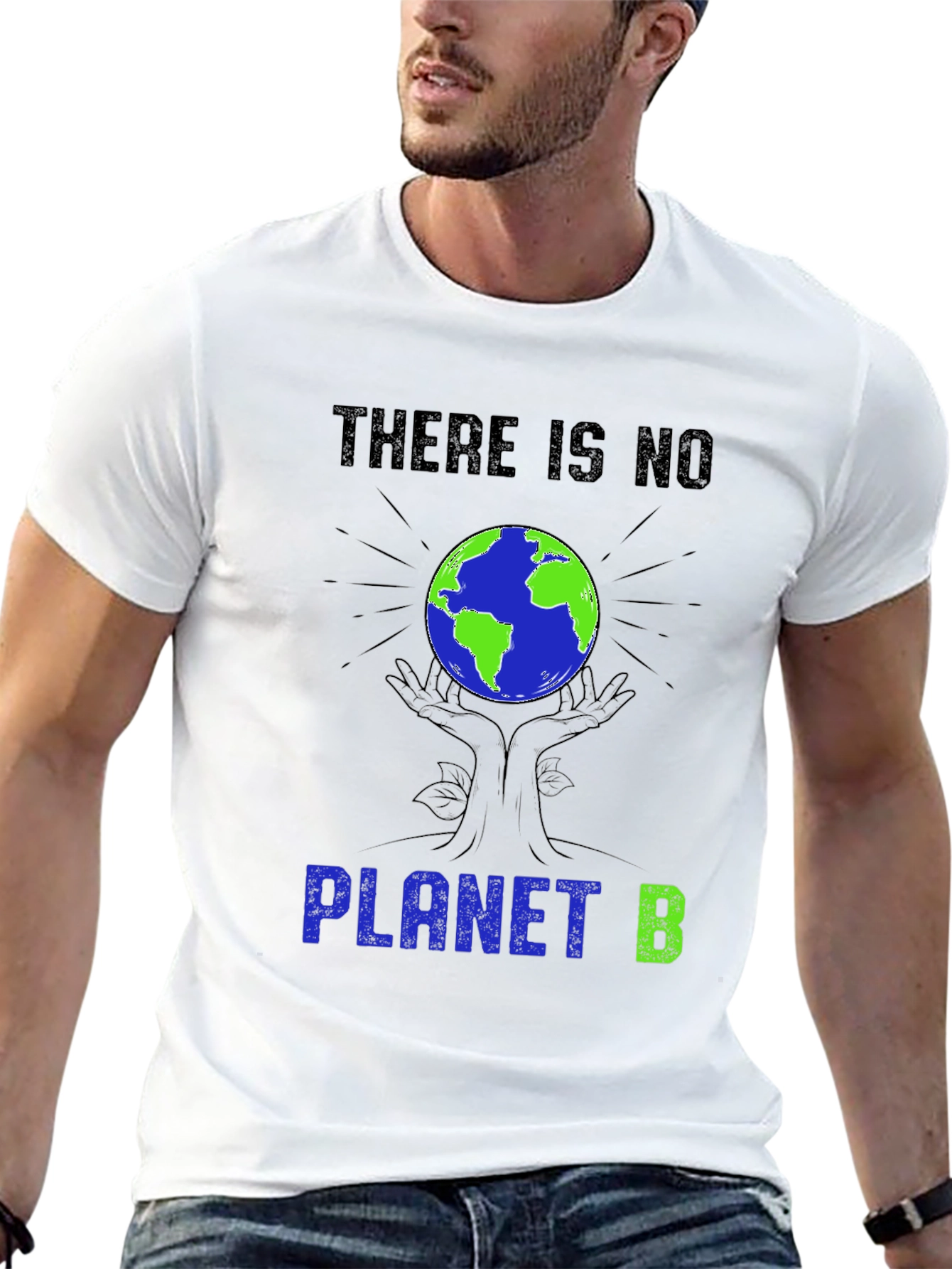 There is No Planet B Earth Graphic T-Shirt