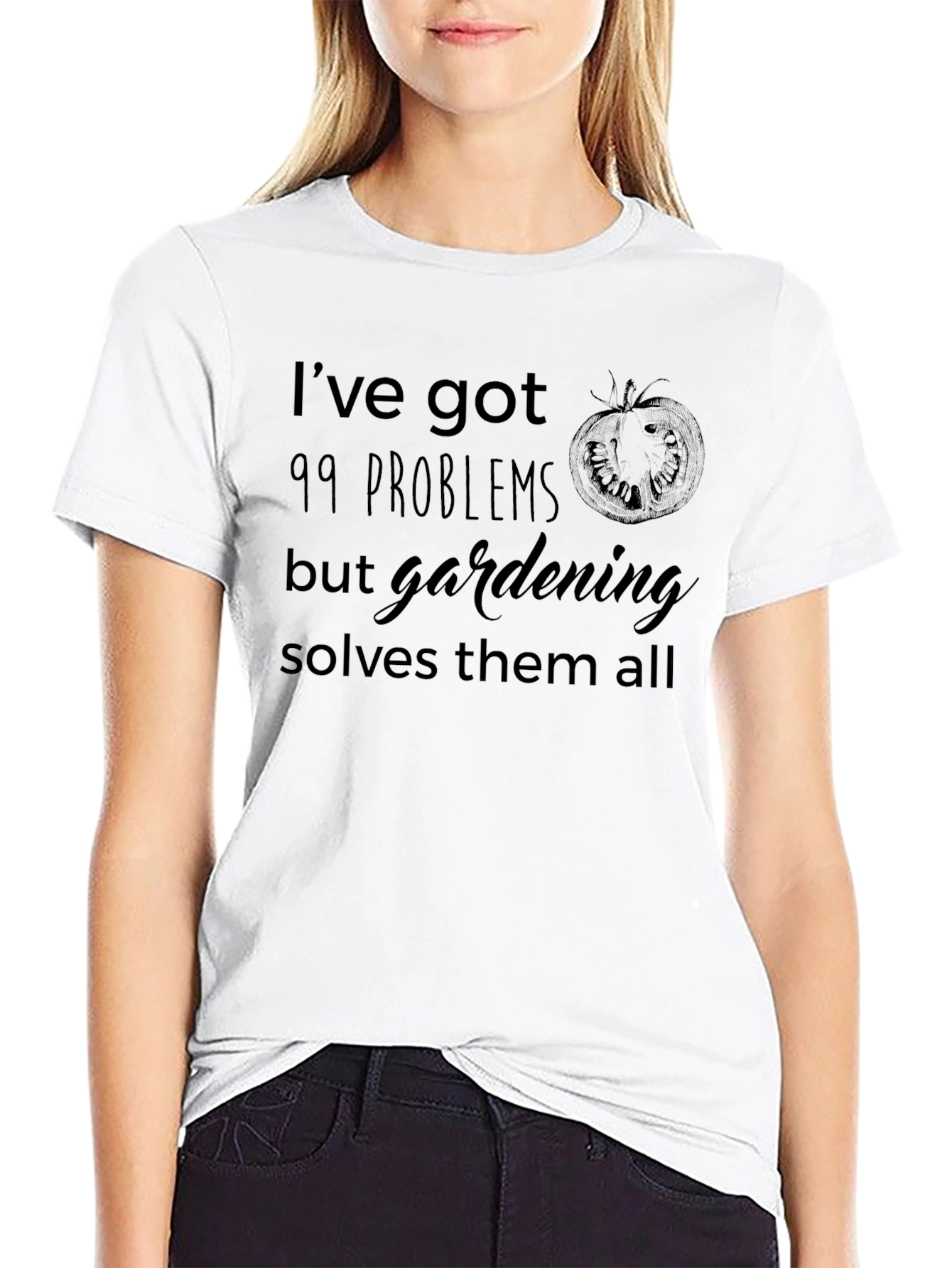 Gardening Solves Problems T-Shirt