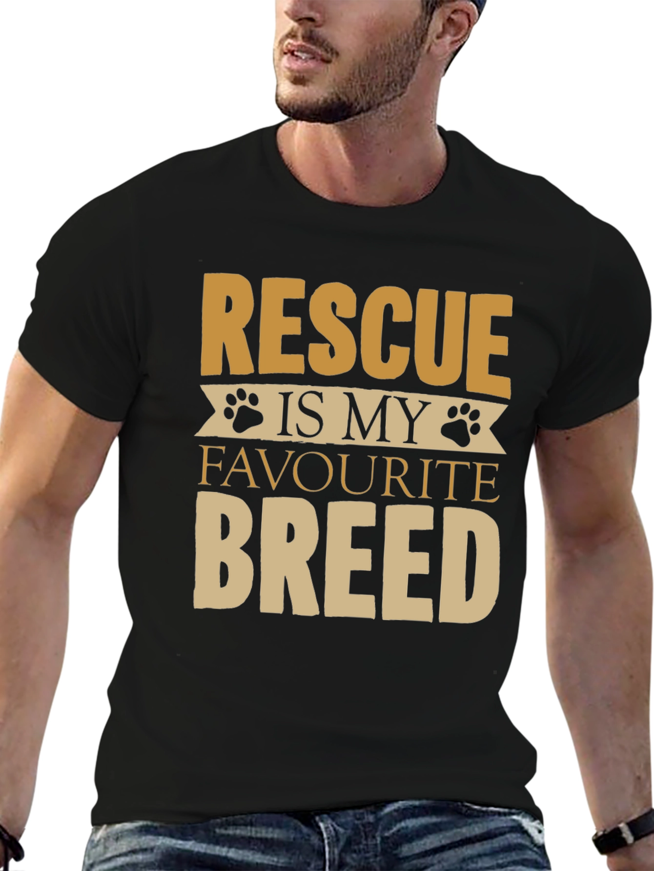Rescue is My Favorite Breed T-Shirt