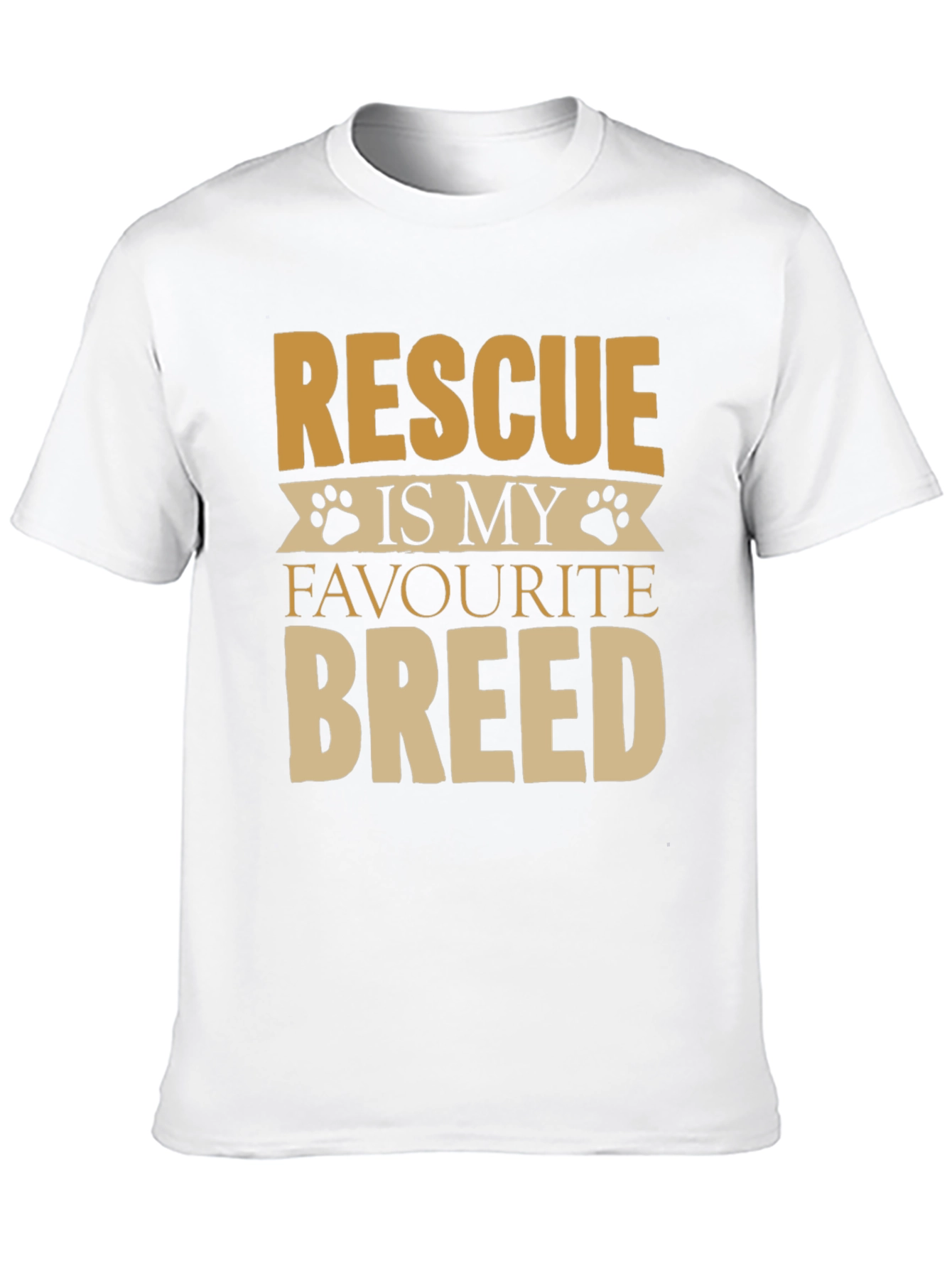 Rescue is My Favorite Breed T-Shirt
