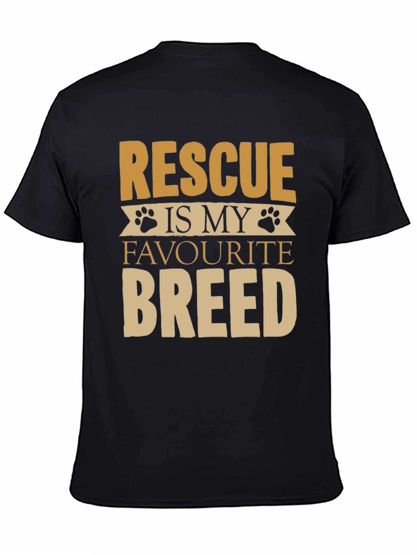 Rescue is My Favorite Breed T-Shirt