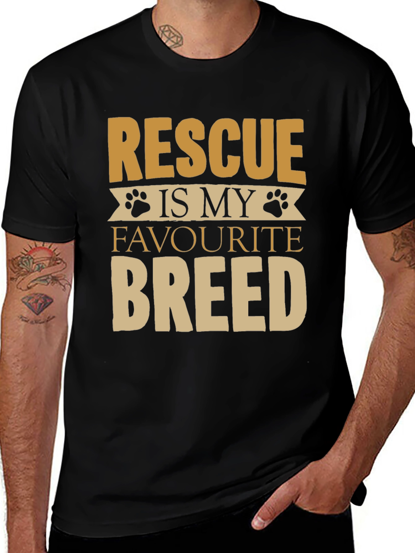 Rescue is My Favorite Breed T-Shirt