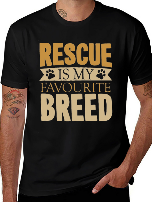 Rescue is My Favorite Breed T-Shirt
