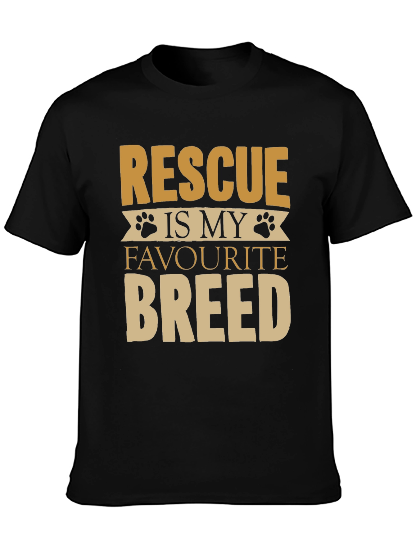 Rescue is My Favorite Breed T-Shirt