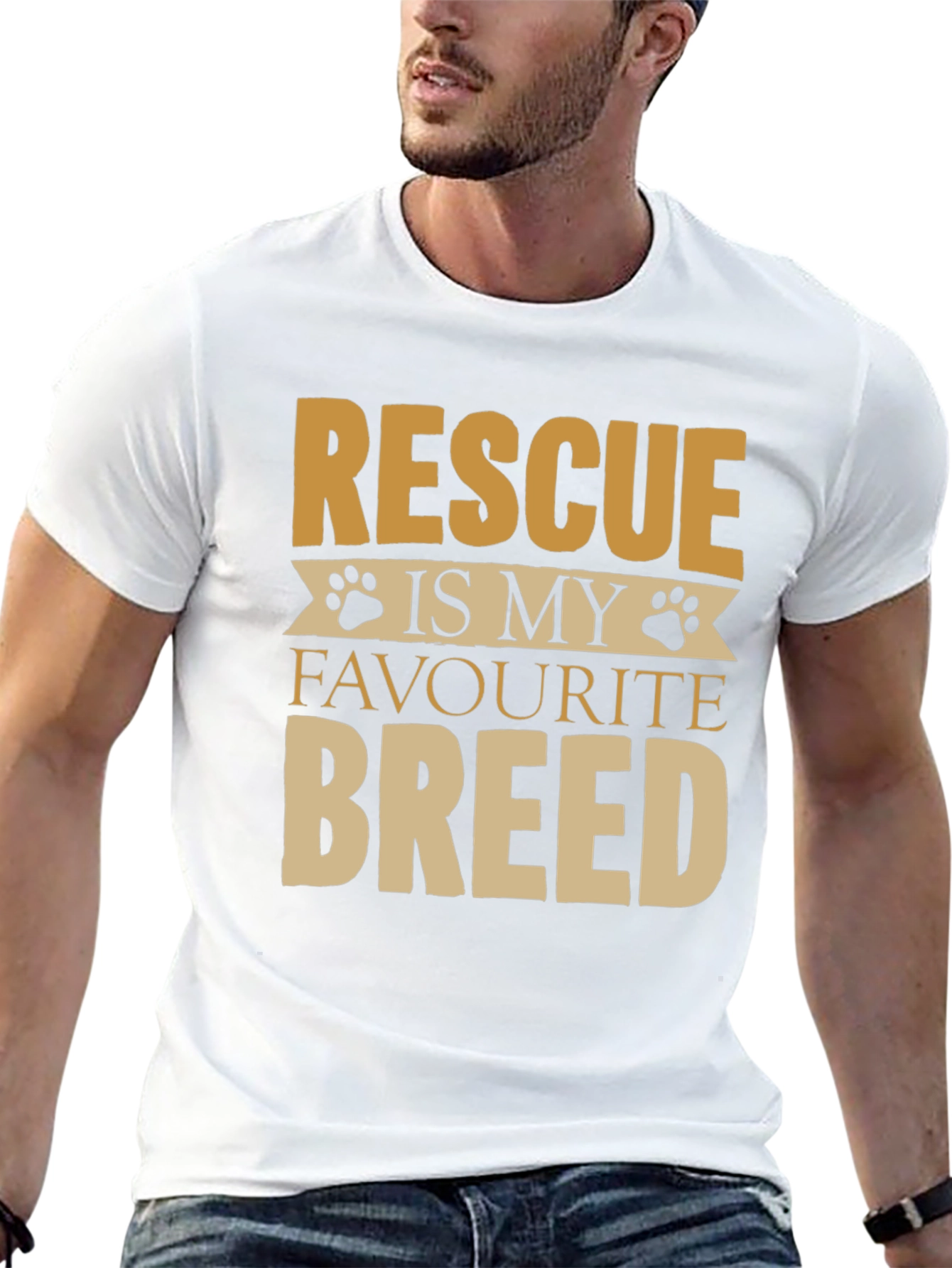Rescue is My Favorite Breed T-Shirt